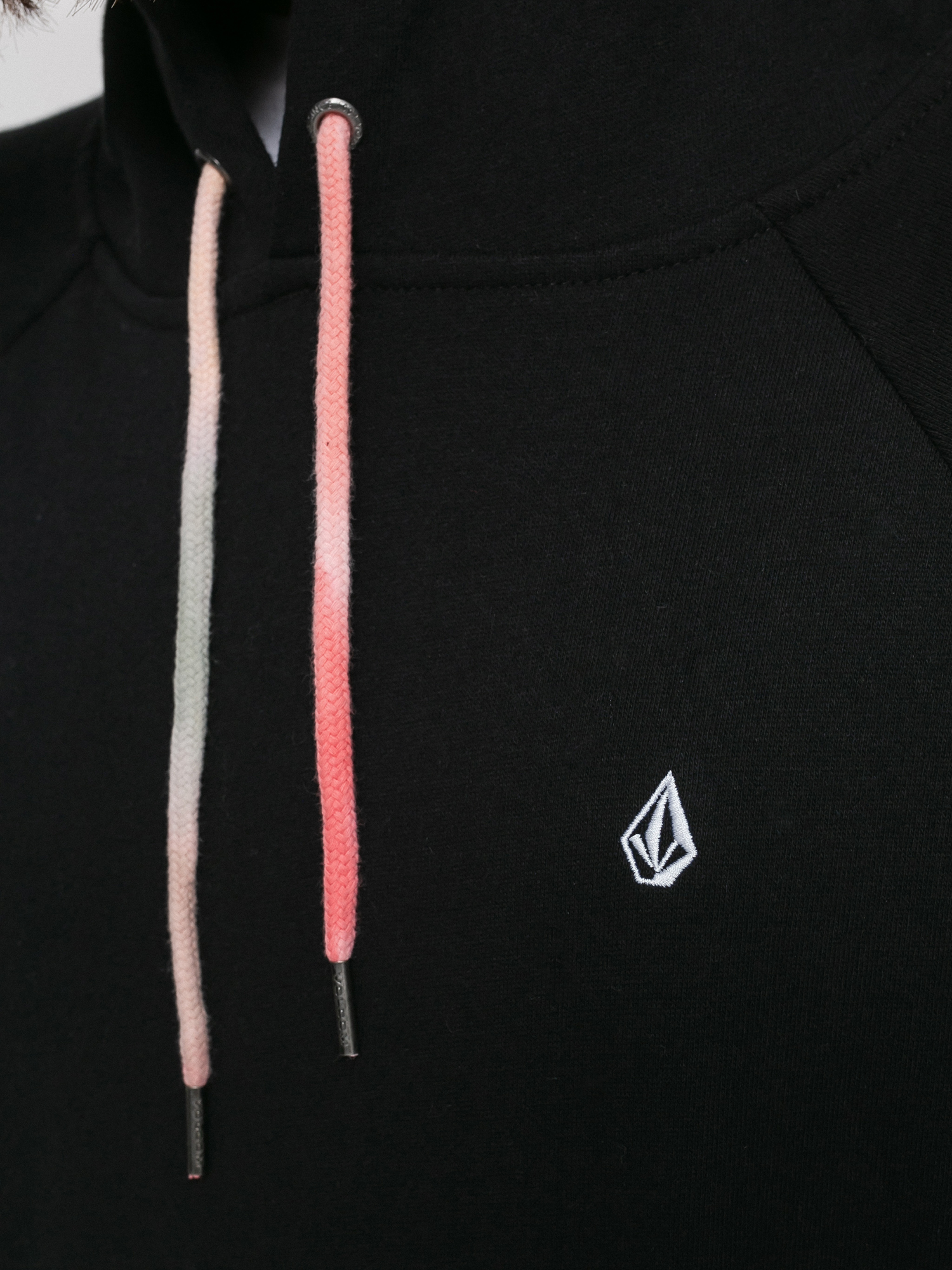 Bluza z kapturem Volcom Truly Stoked Bf HD Wmn (black escape)