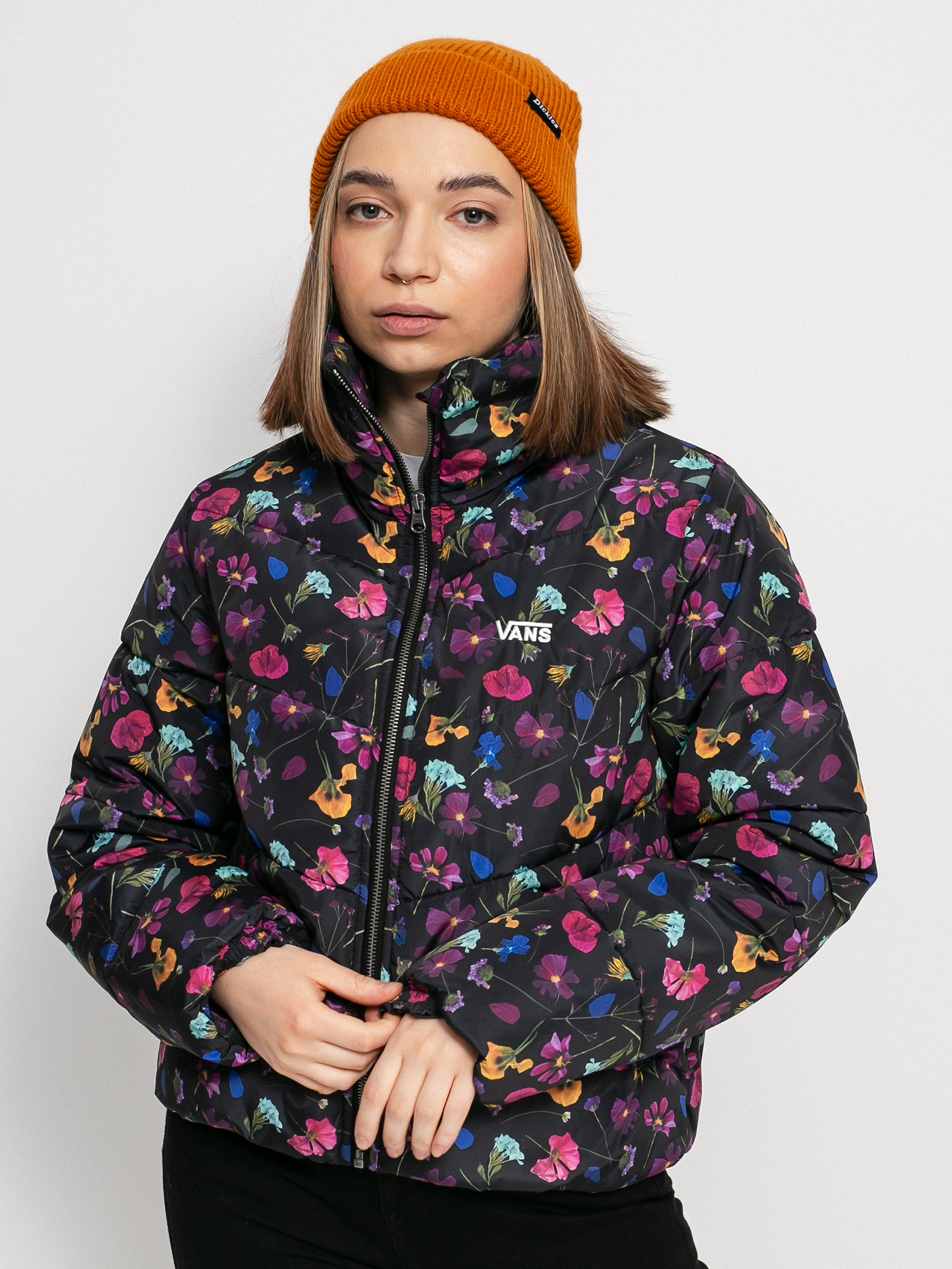 Kurtka Vans Foundry V Printed Puffer MTE Wmn (pressed floral)