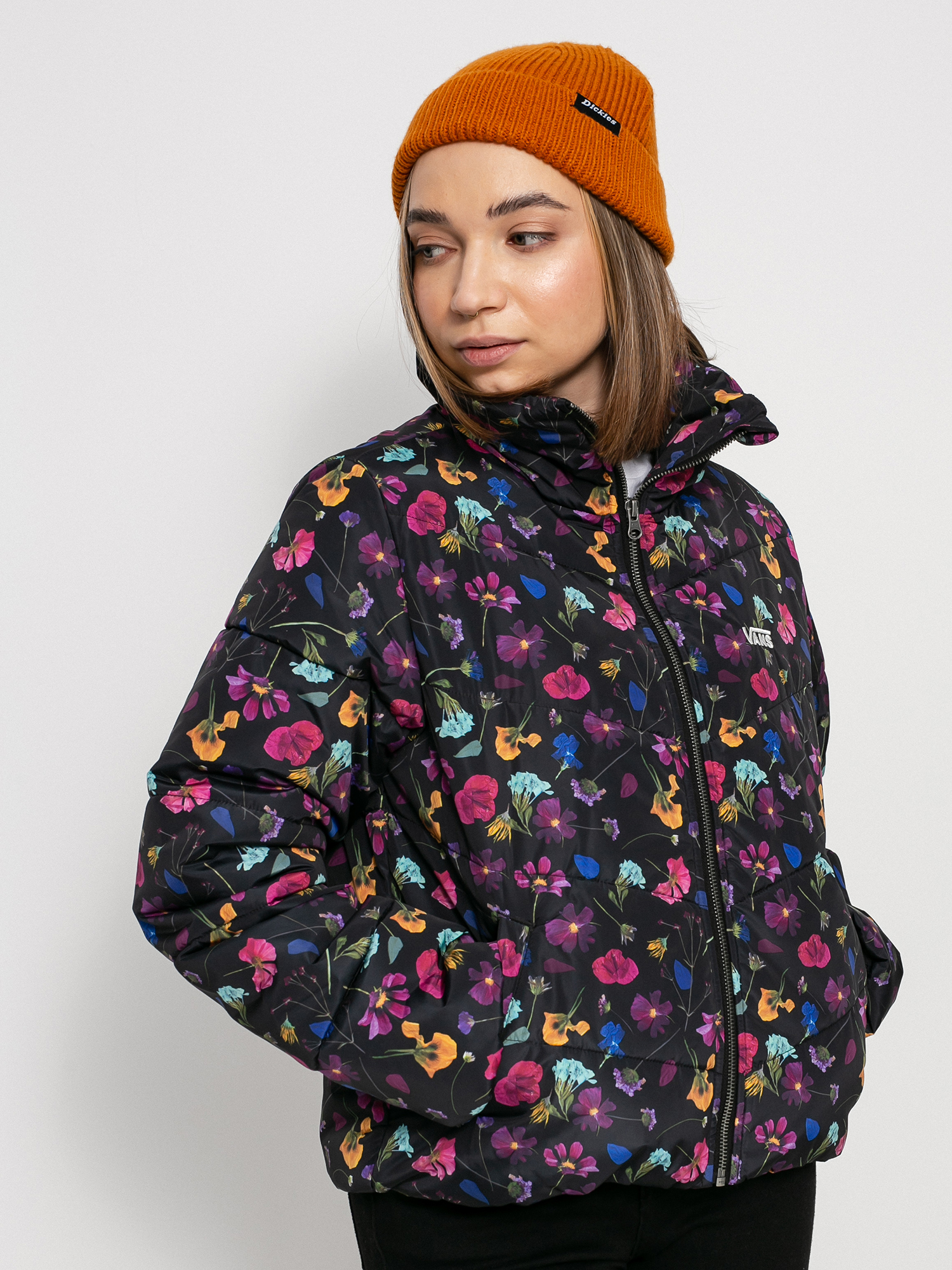Kurtka Vans Foundry V Printed Puffer MTE Wmn (pressed floral)