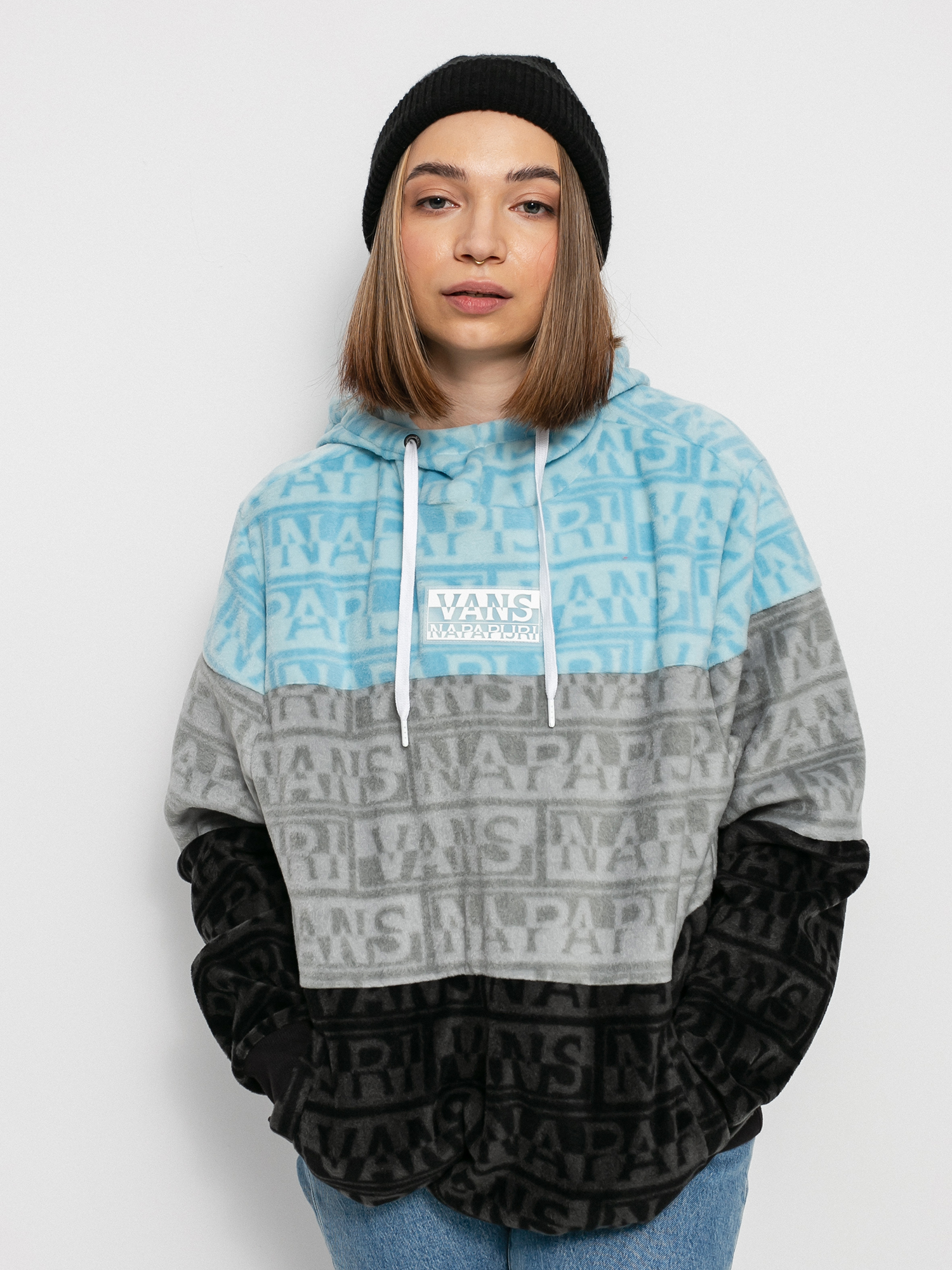 Bluza z kapturem Vans X Napapijri HD Wmn (black)