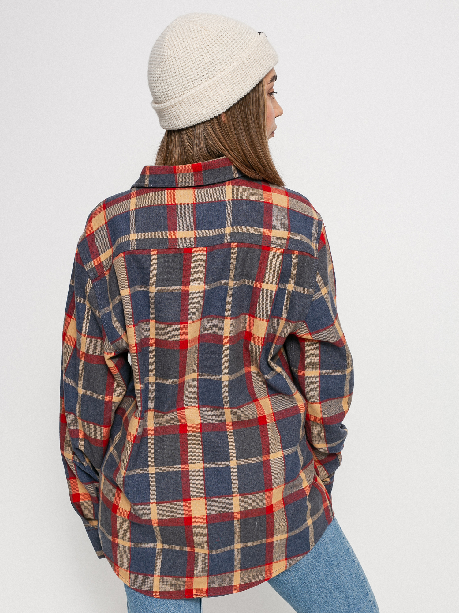 Koszula Brixton Bowery Flannel (blue/red)