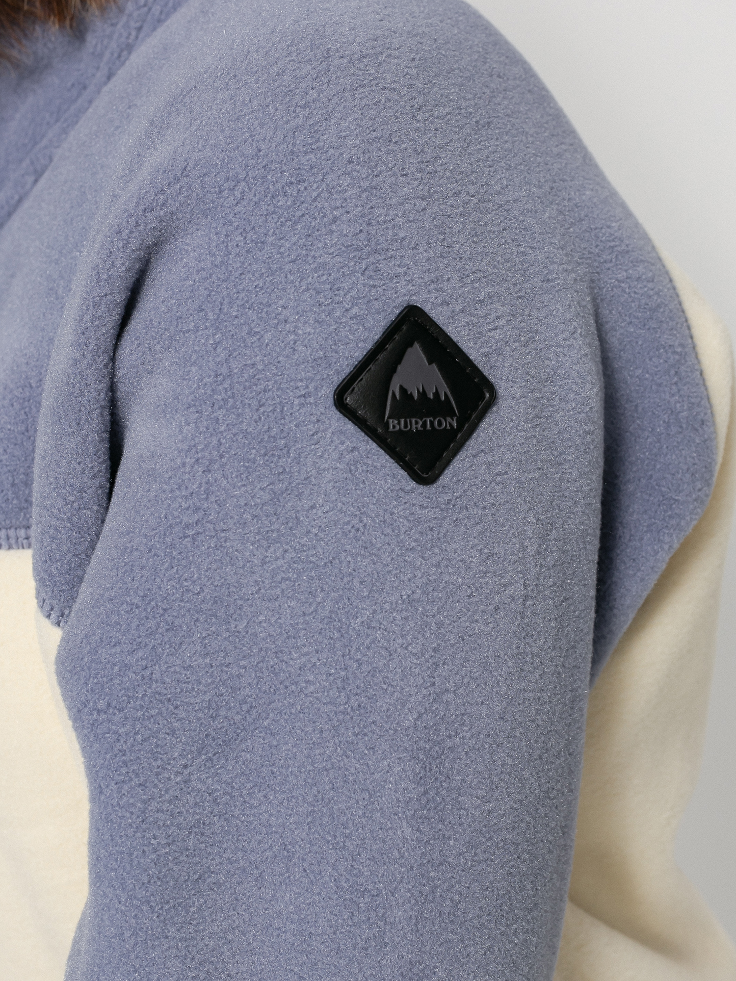 Bluza Burton Hearth Pullover Wmn (folkstone gray/creme brulee)