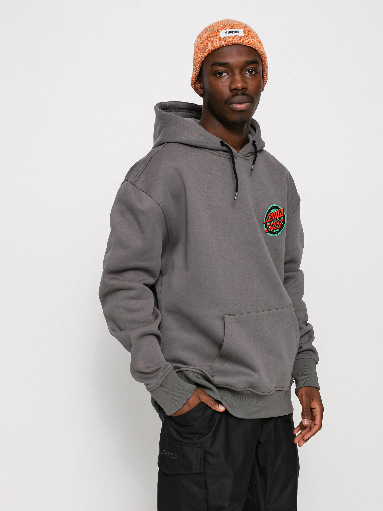 Bluza z kapturem ThirtyTwo Santa Cruz Repel HD (charcoal)