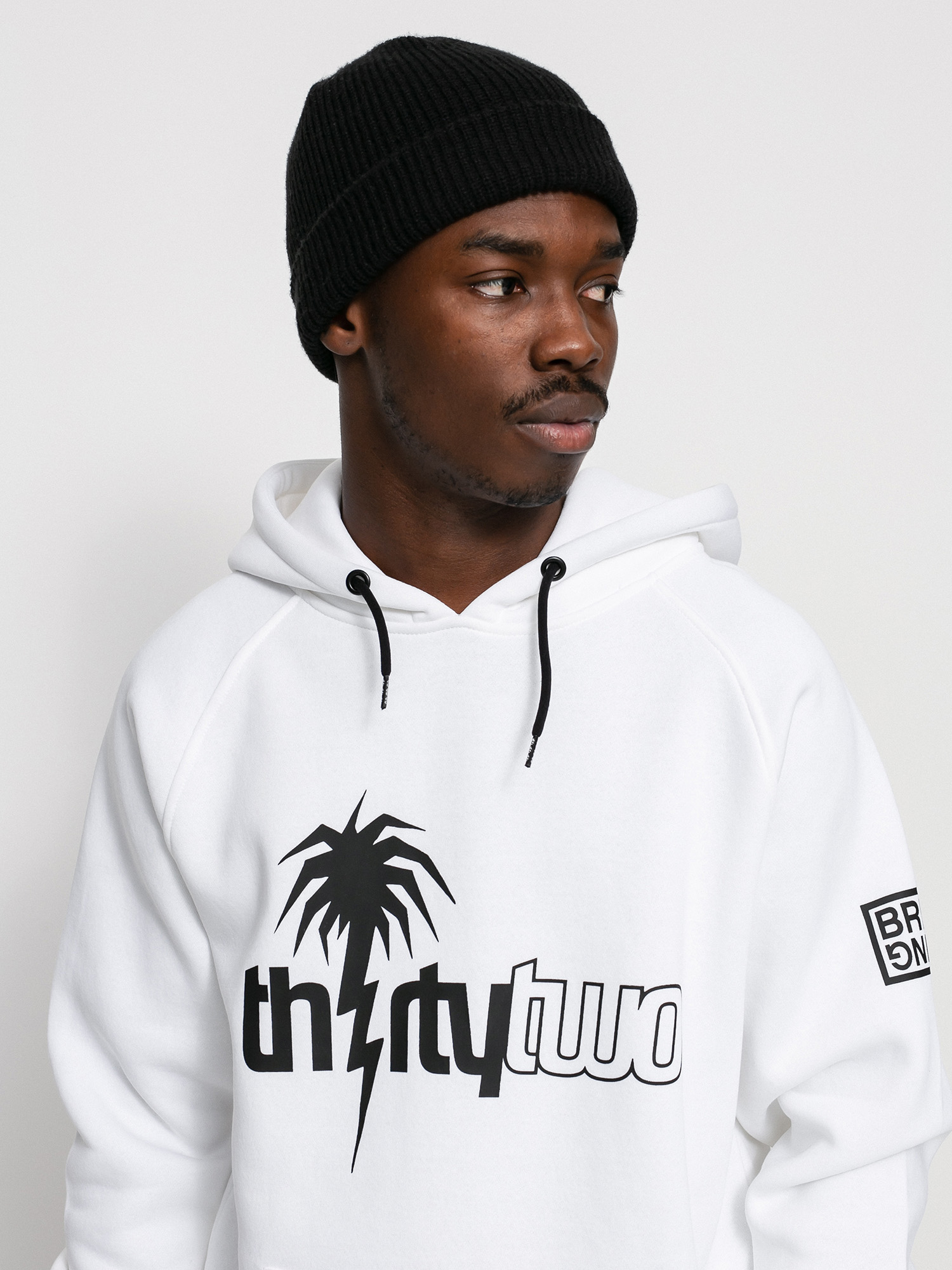 Bluza z kapturem ThirtyTwo Spring Break Repel HD (white)