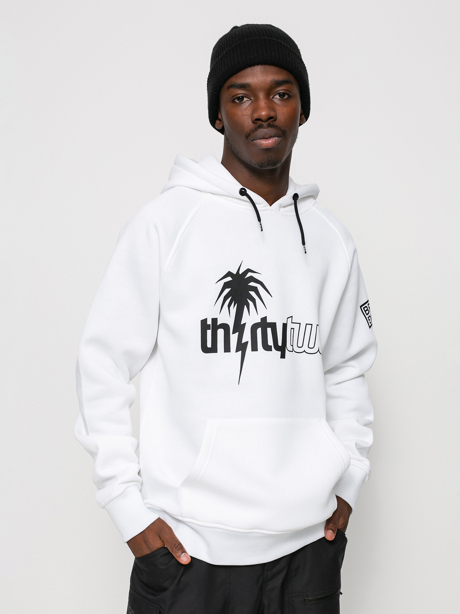Bluza z kapturem ThirtyTwo Spring Break Repel HD (white)