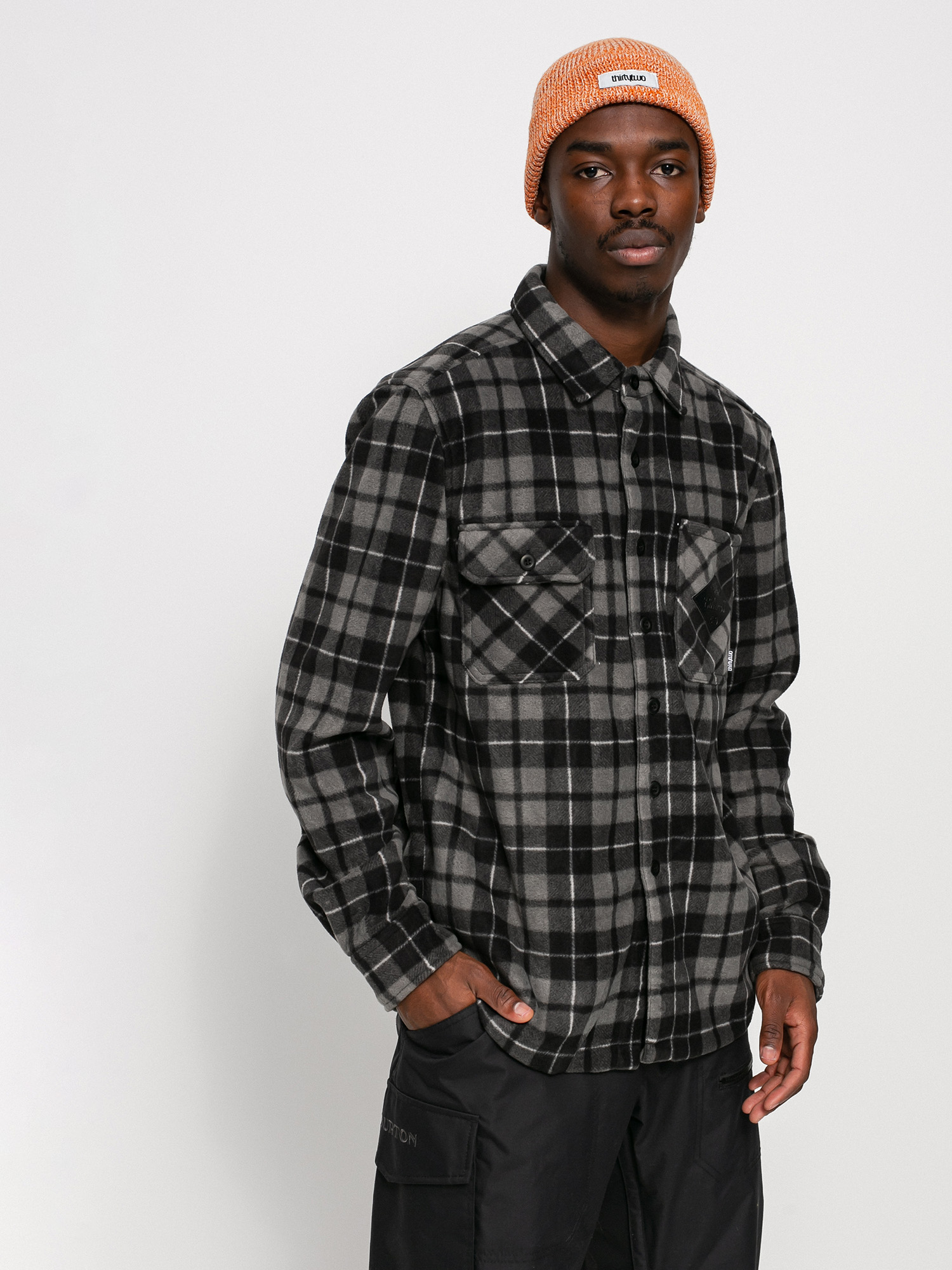 Koszula ThirtyTwo Rest Stop Shirt (charcoal)