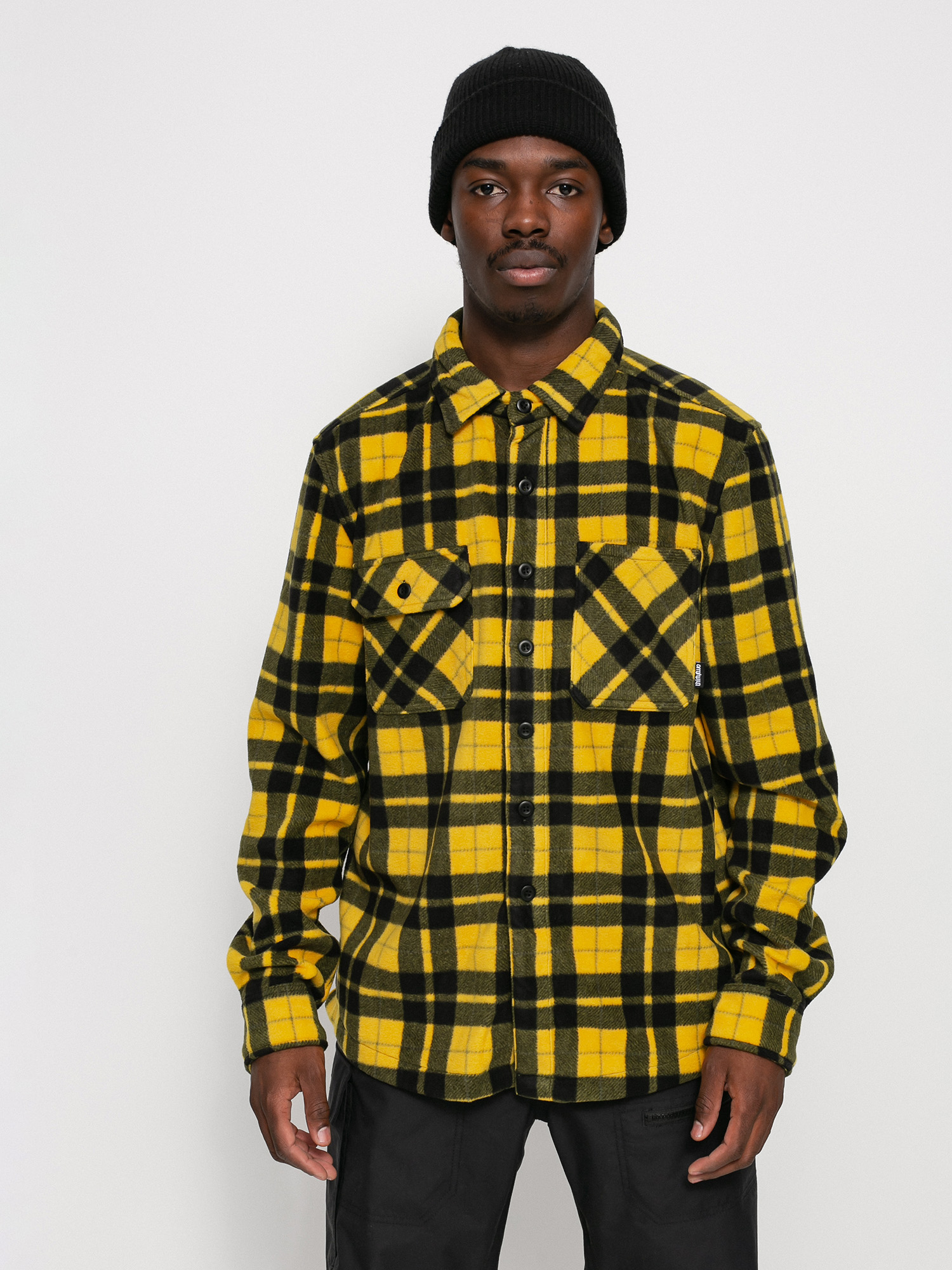 Męska Koszula ThirtyTwo Rest Stop Shirt (mustard)