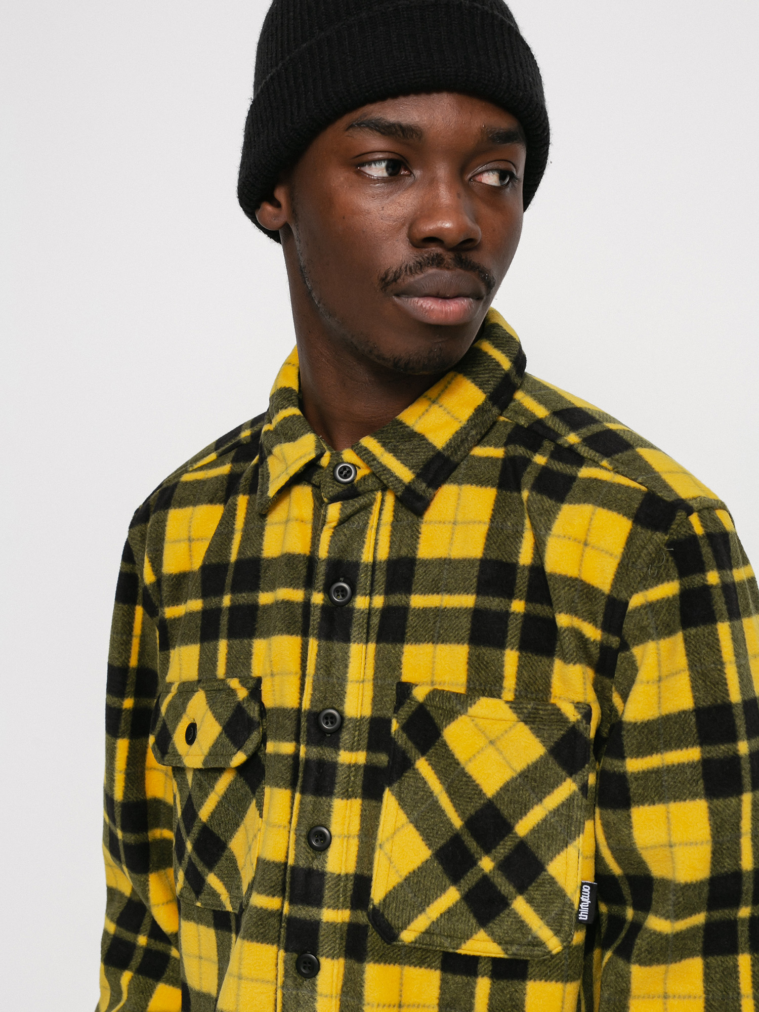 Męska Koszula ThirtyTwo Rest Stop Shirt (mustard)