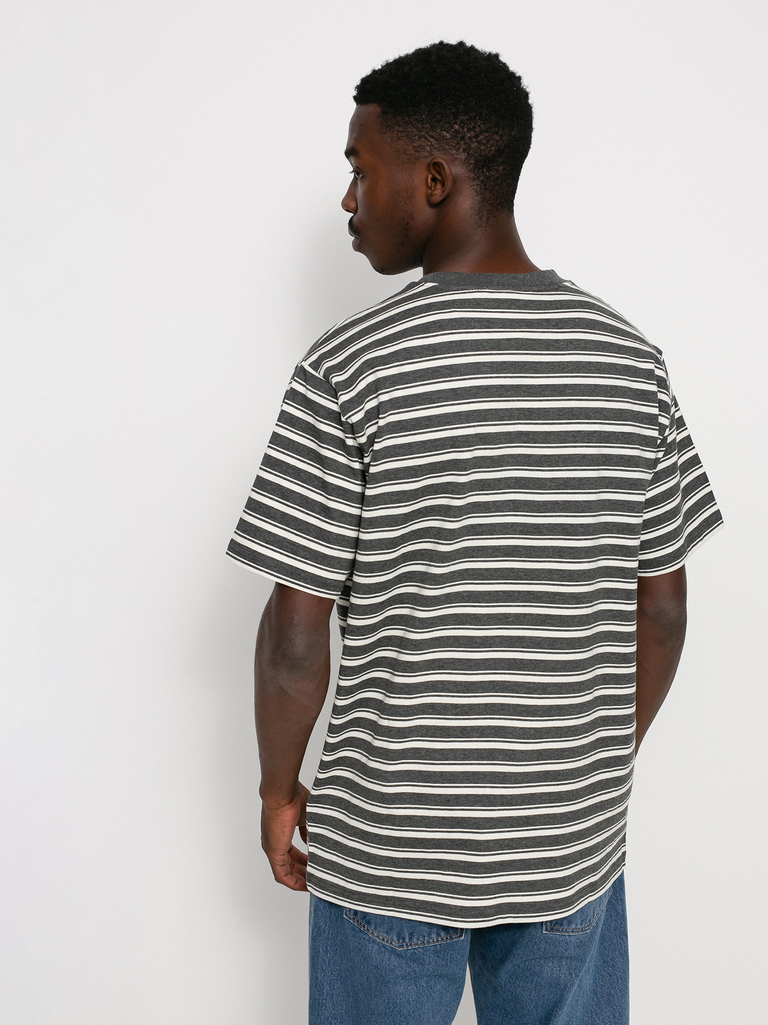 T-shirt Carhartt WIP Gleeson (gleeson stripe/wax/stormcloud heather)