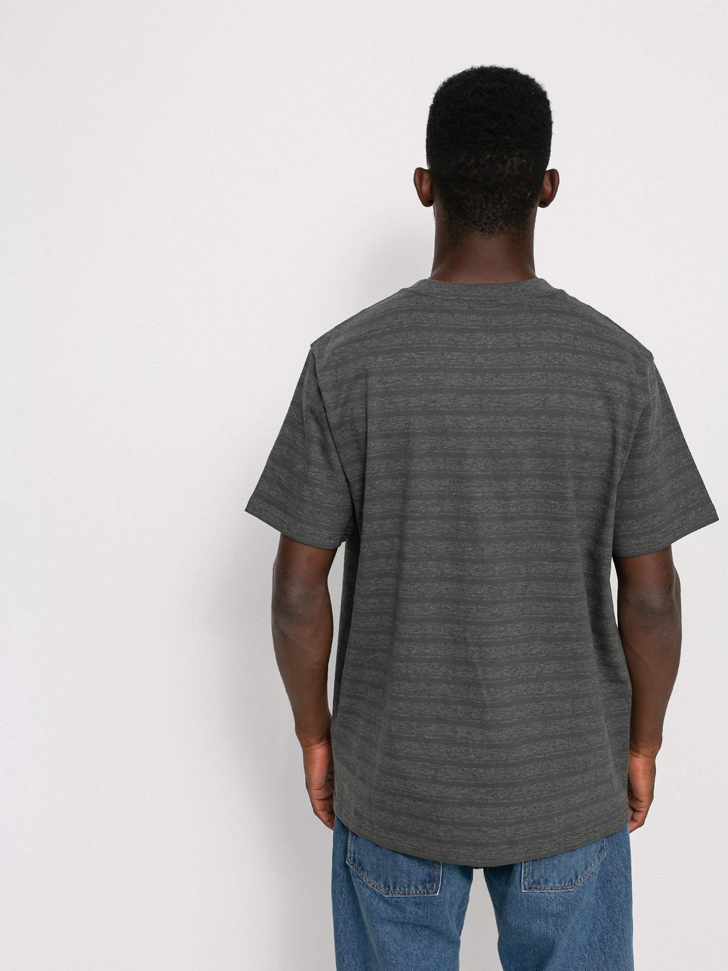 T-shirt Carhartt WIP Gleeson (gleeson stripe/hemlock green/stormcloud heather)
