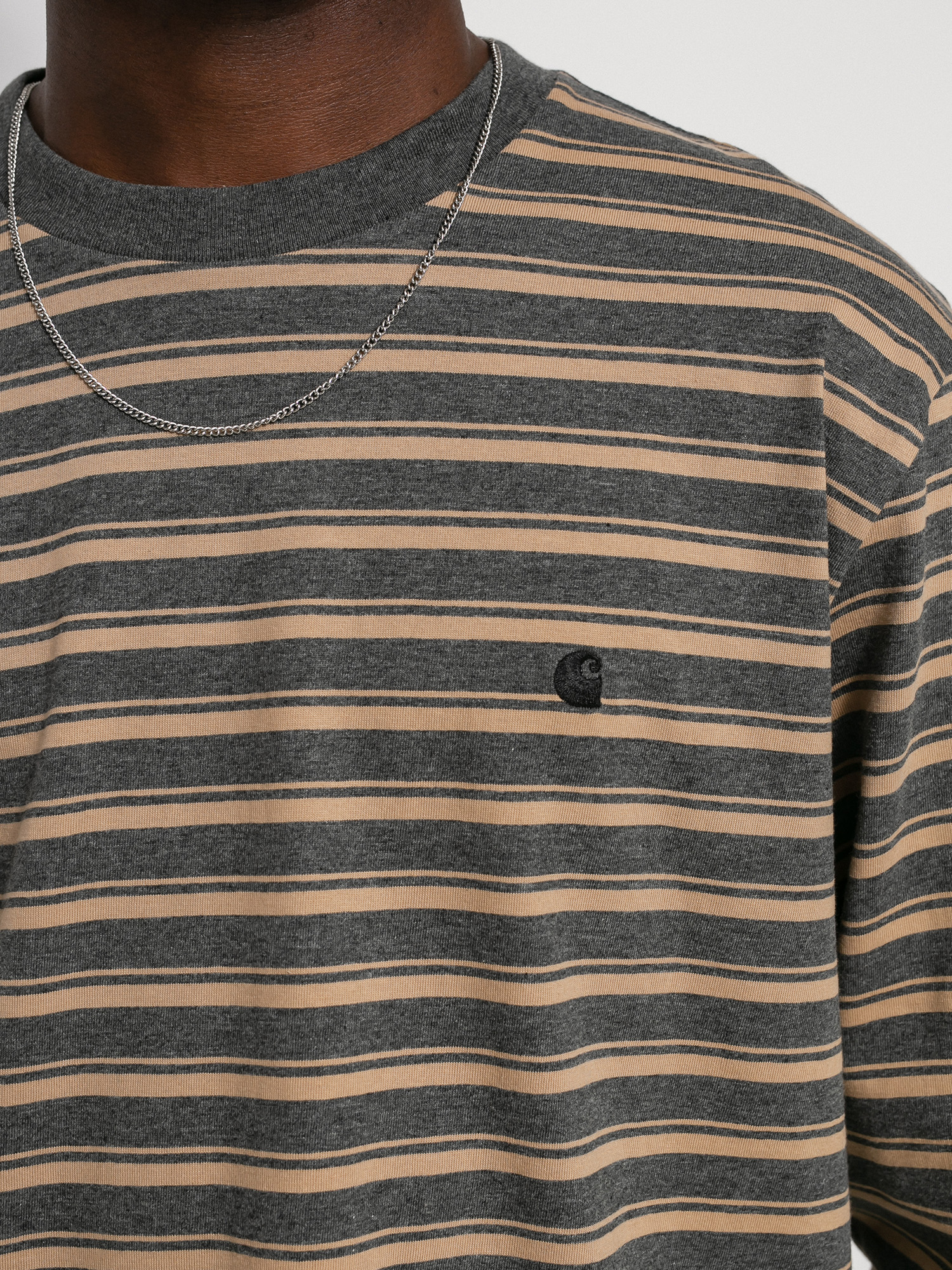 Longsleeve Carhartt WIP Gleeson (gleeson stripe/nomad/stormcloud heather)