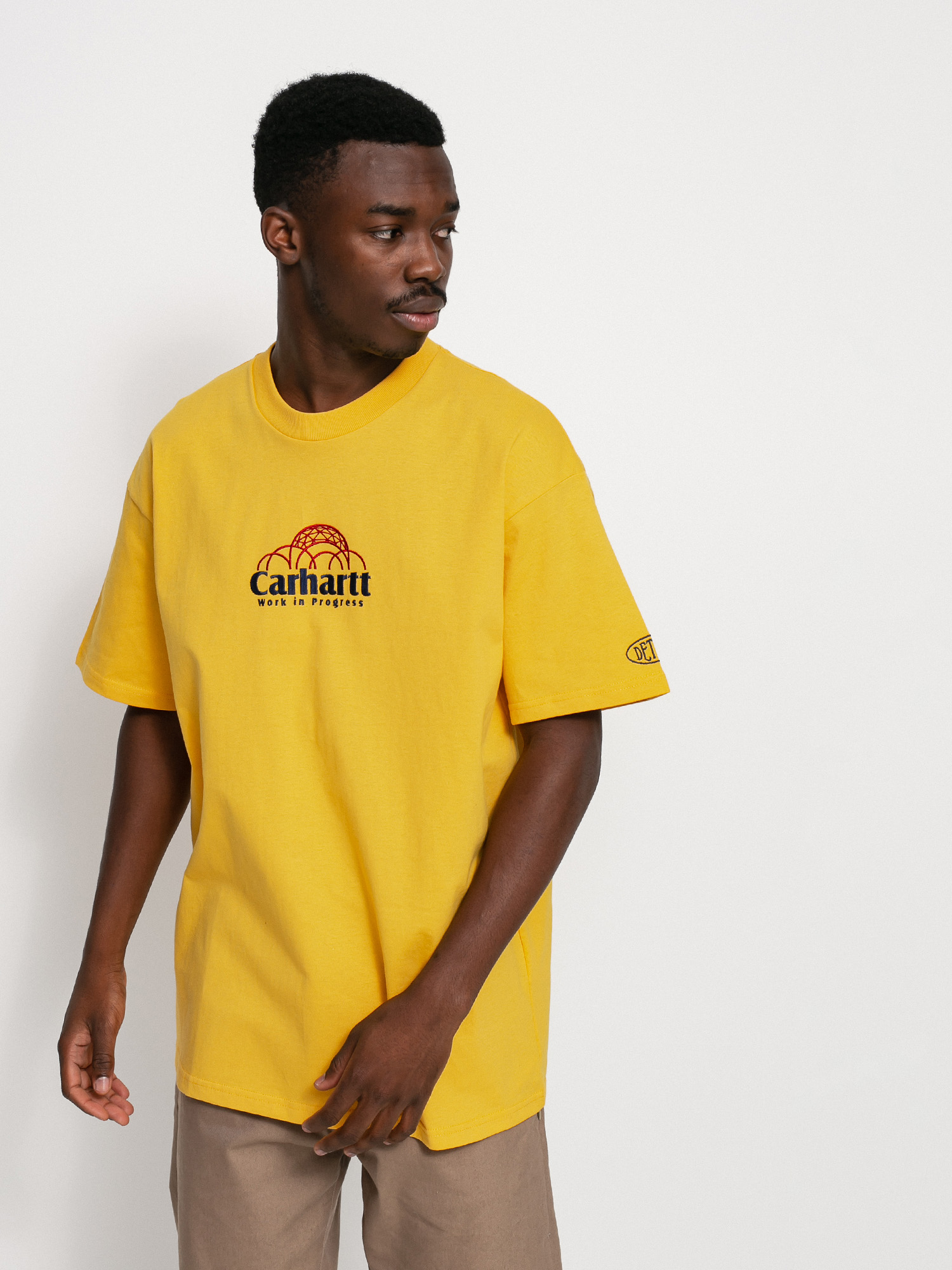 T-shirt Carhartt WIP Geo Script (popsicle)