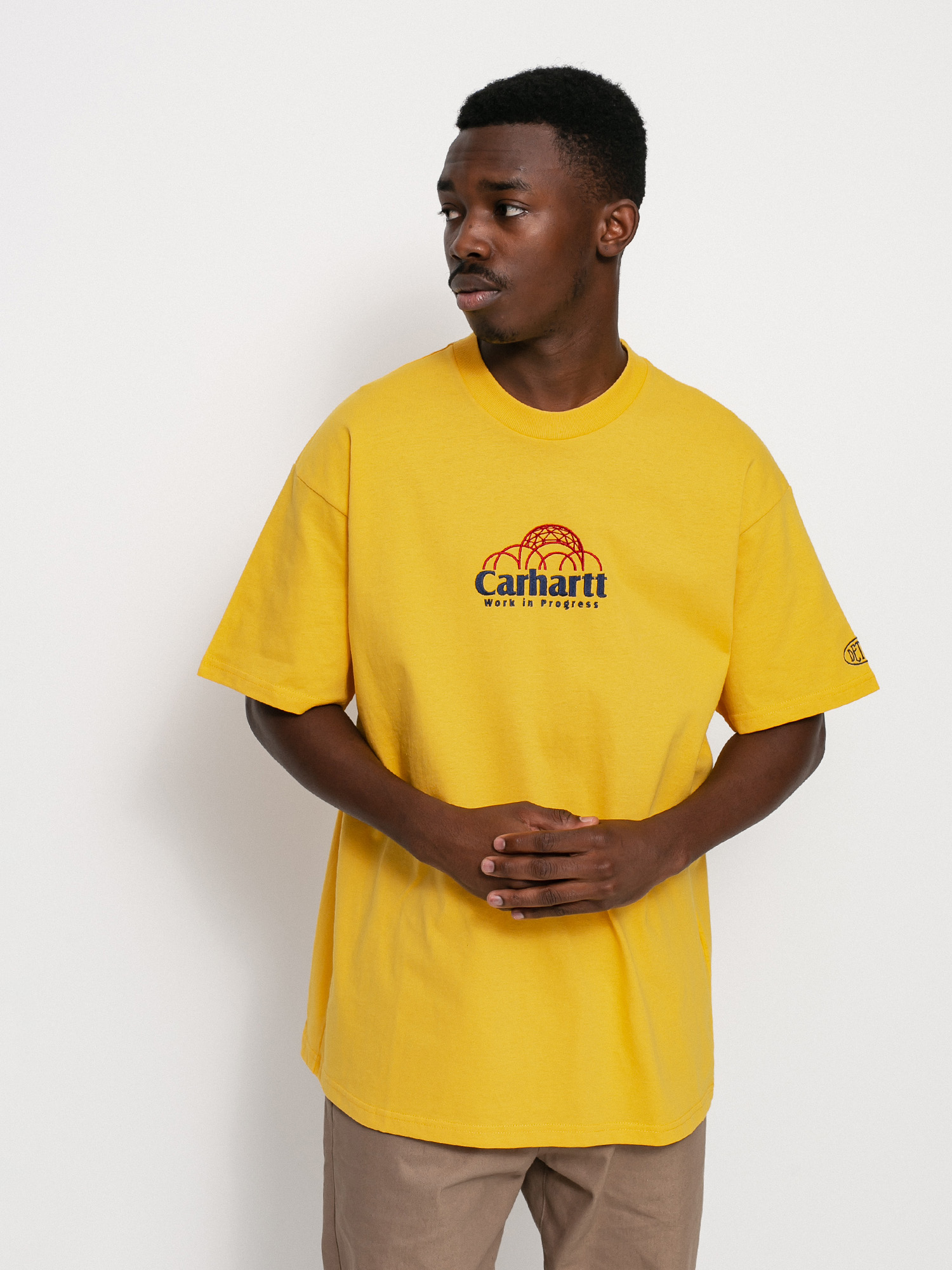 T-shirt Carhartt WIP Geo Script (popsicle)