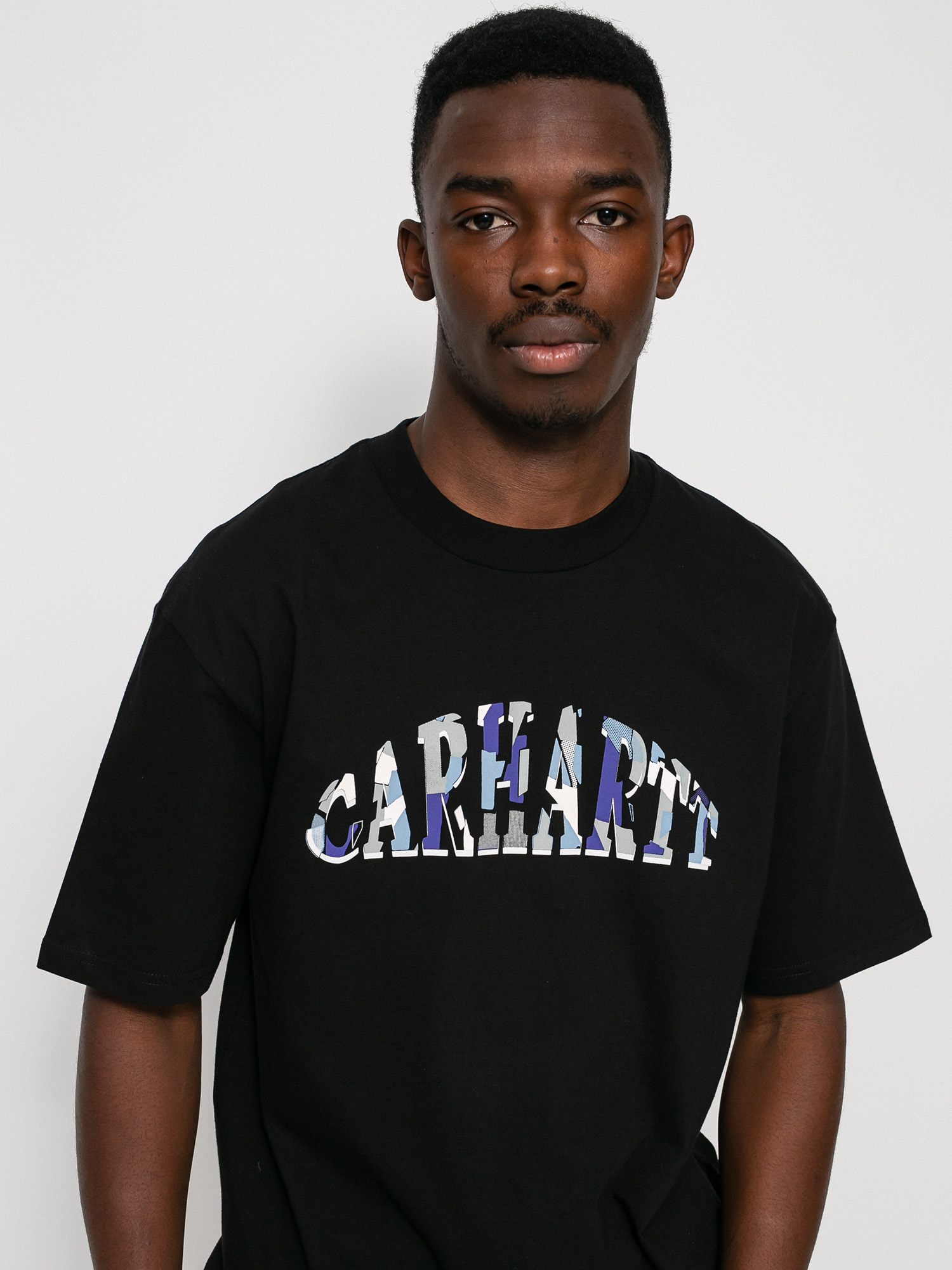 T-shirt Carhartt WIP Dome Script (black)