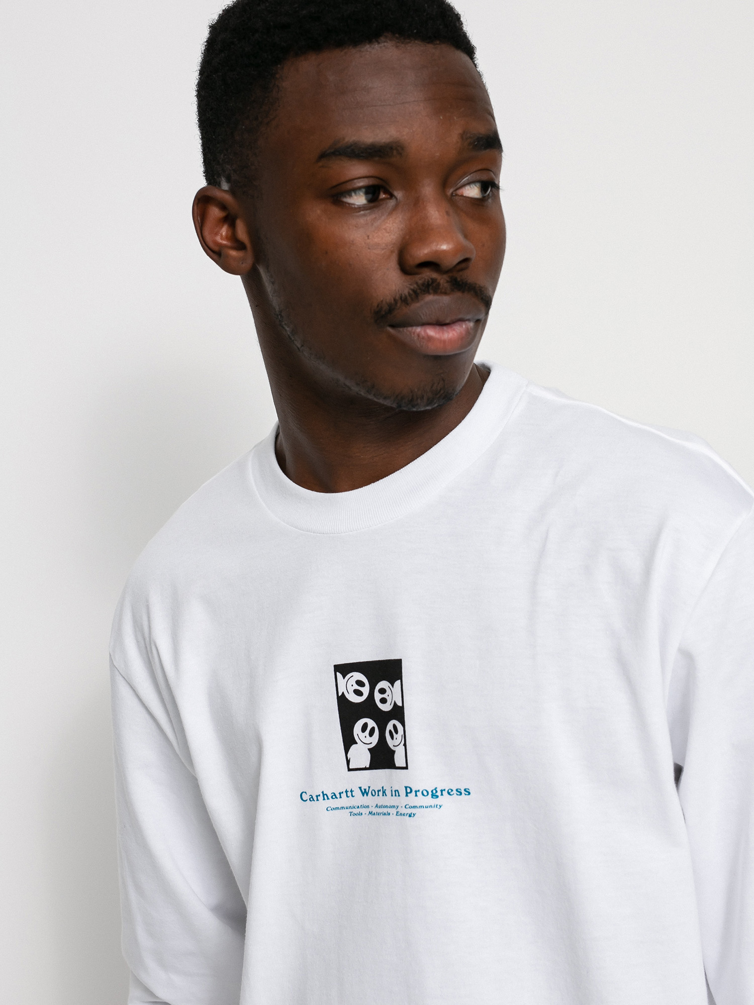 Longsleeve Carhartt WIP Dome (white)