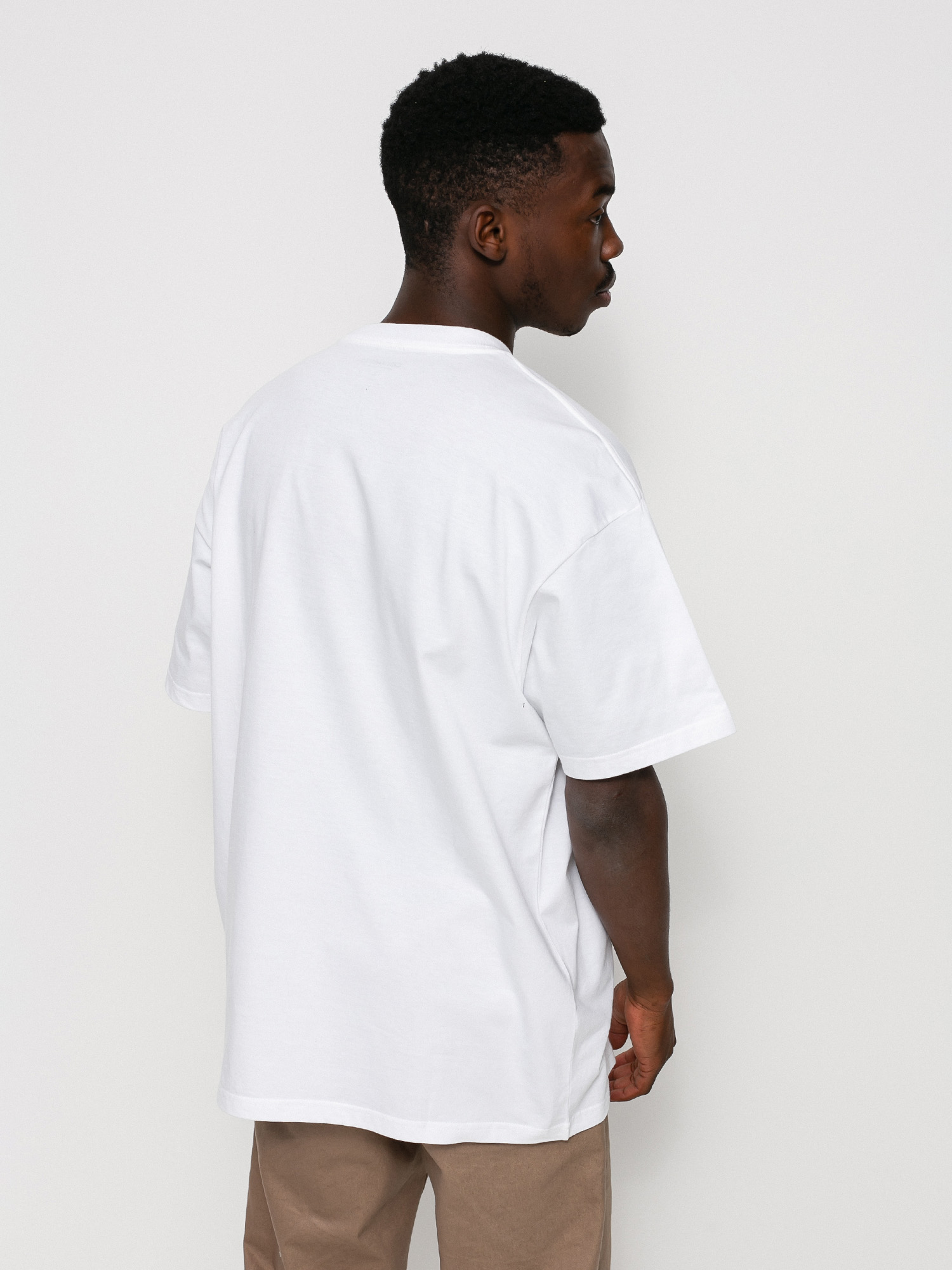 T-shirt Carhartt WIP Scramble Pocket (white/black)