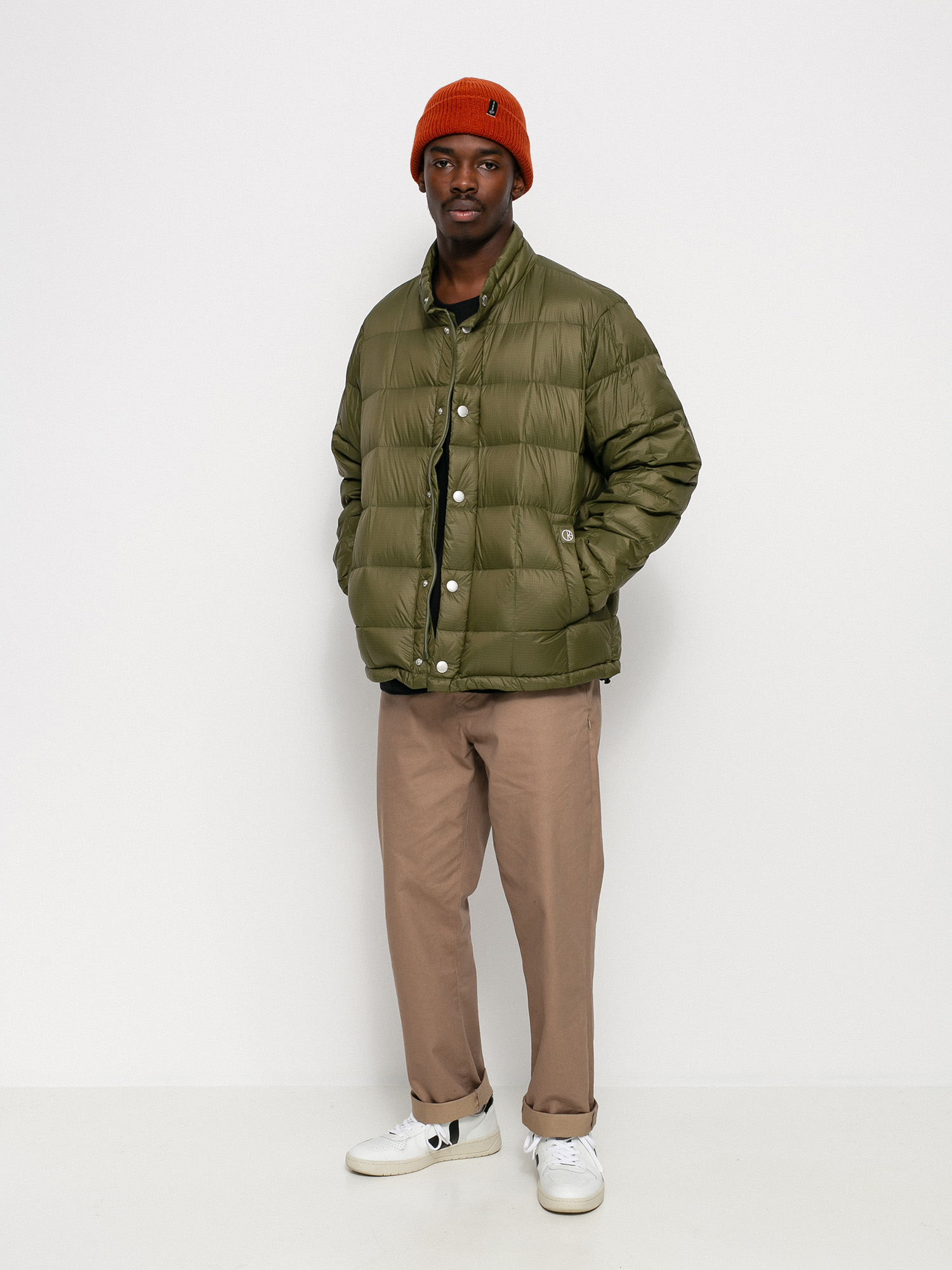 Kurtka Polar Skate Lightweight Puffer (army green)
