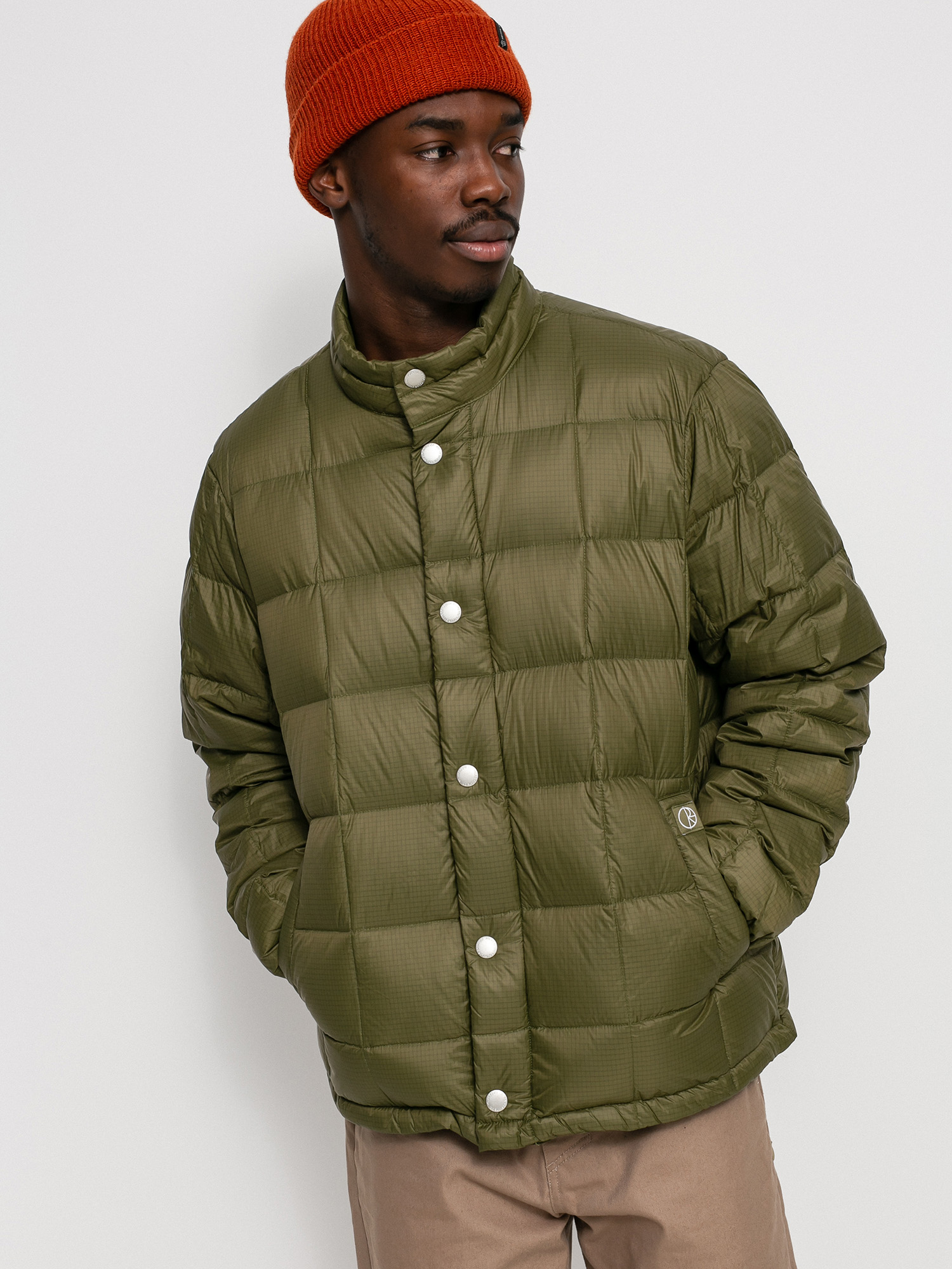 Kurtka Polar Skate Lightweight Puffer (army green)