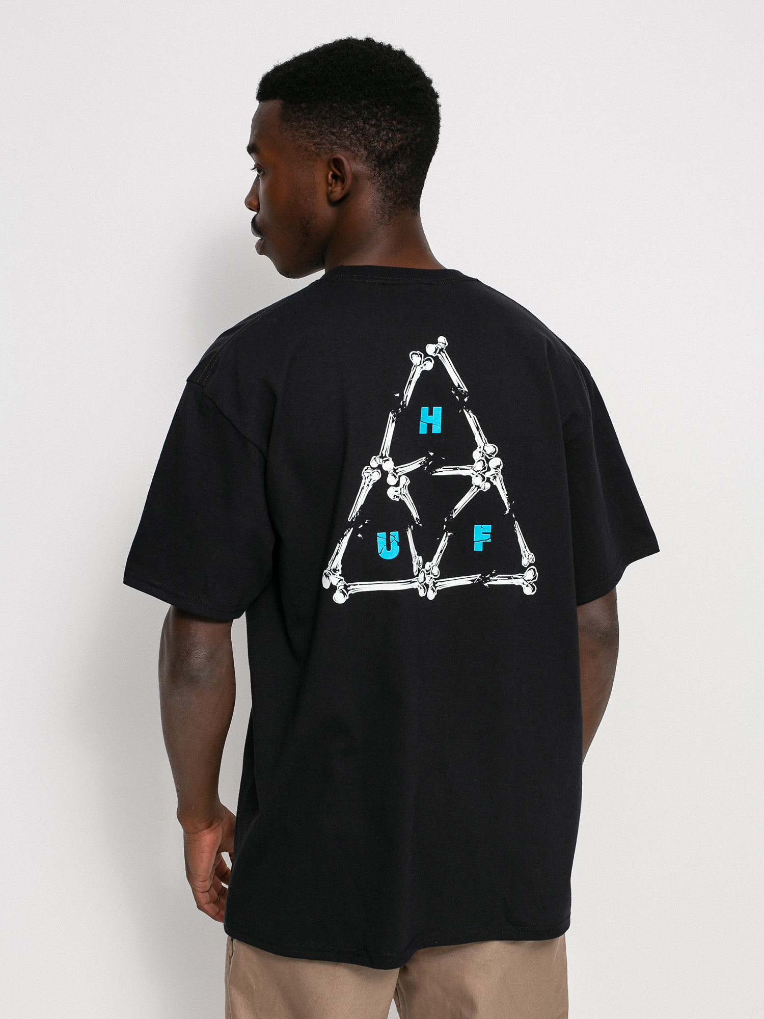 T-shirt HUF Broken Bones TT (black)