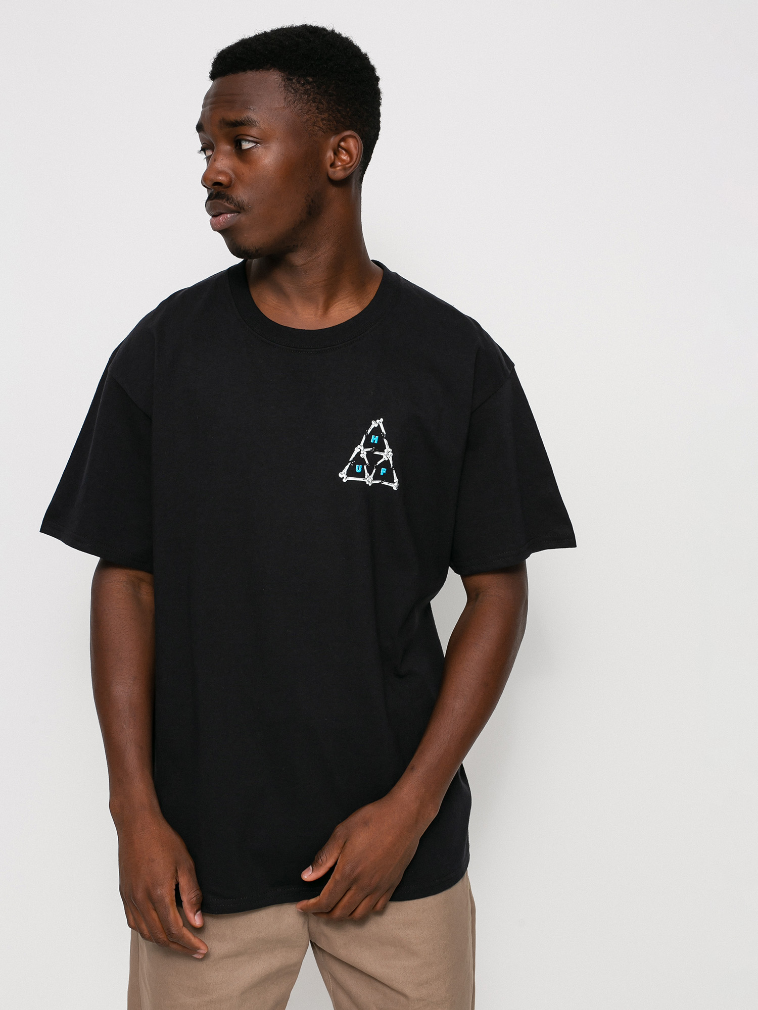 T-shirt HUF Broken Bones TT (black)