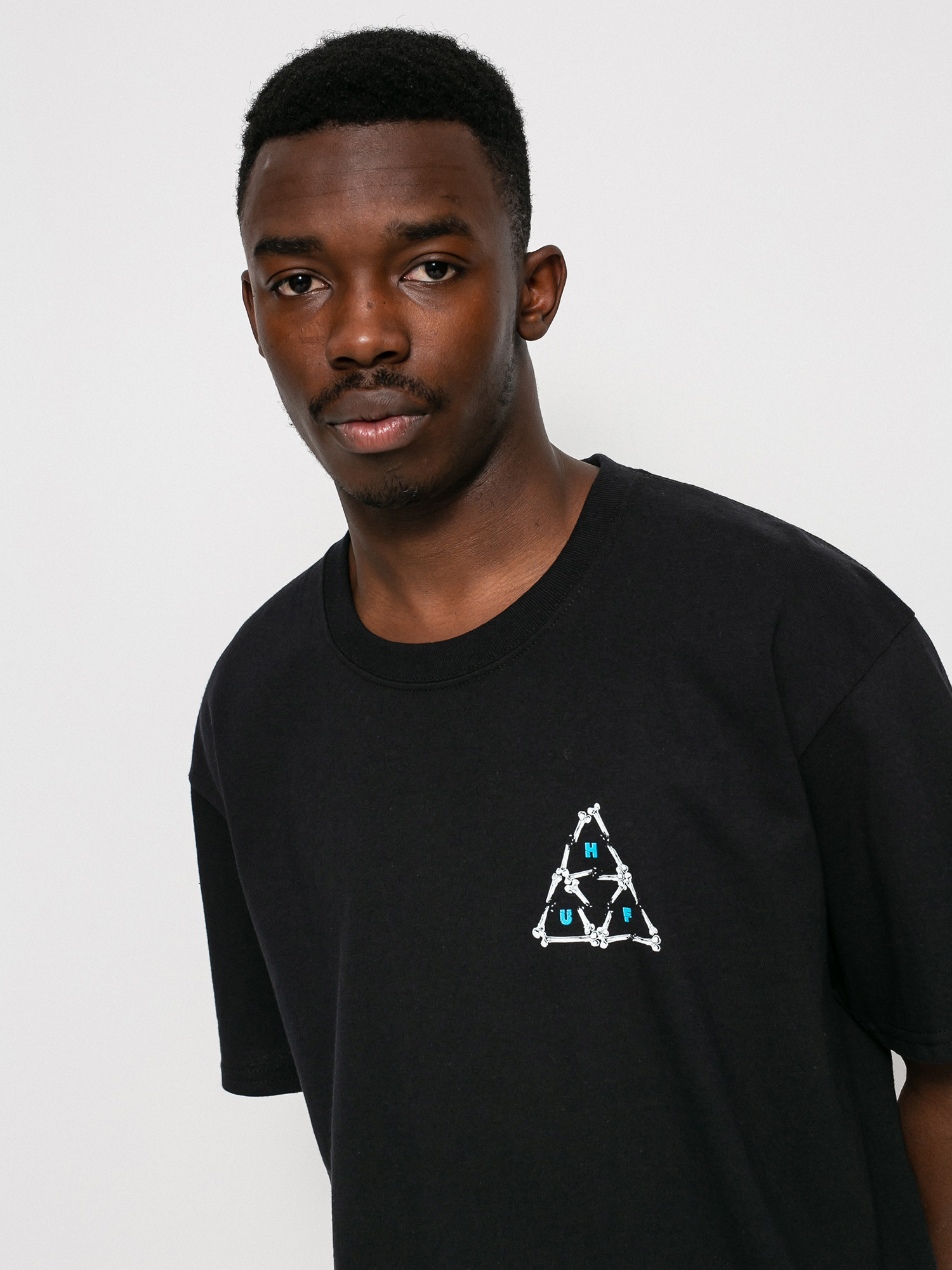T-shirt HUF Broken Bones TT (black)