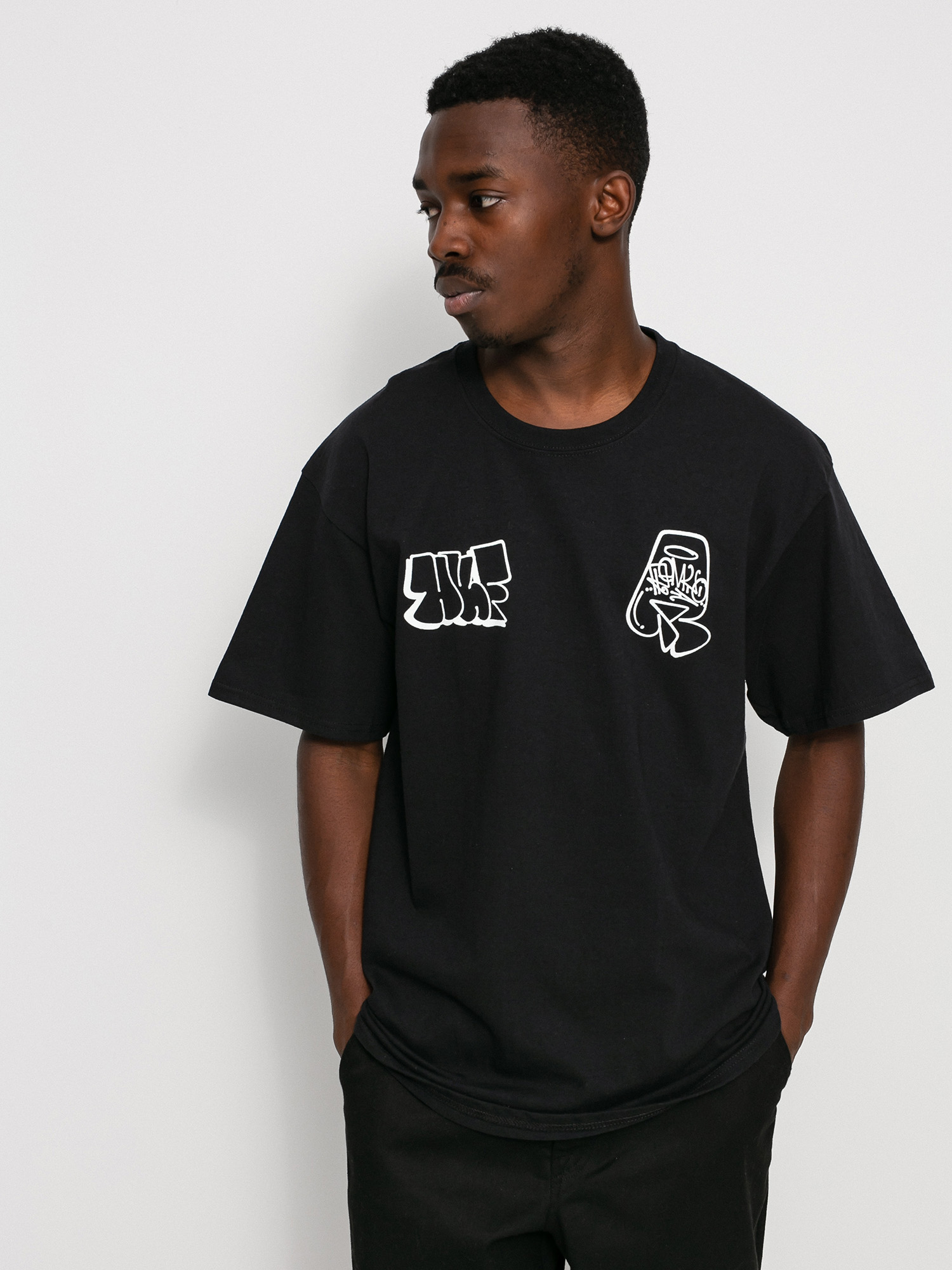 T-shirt HUF Remio (black)