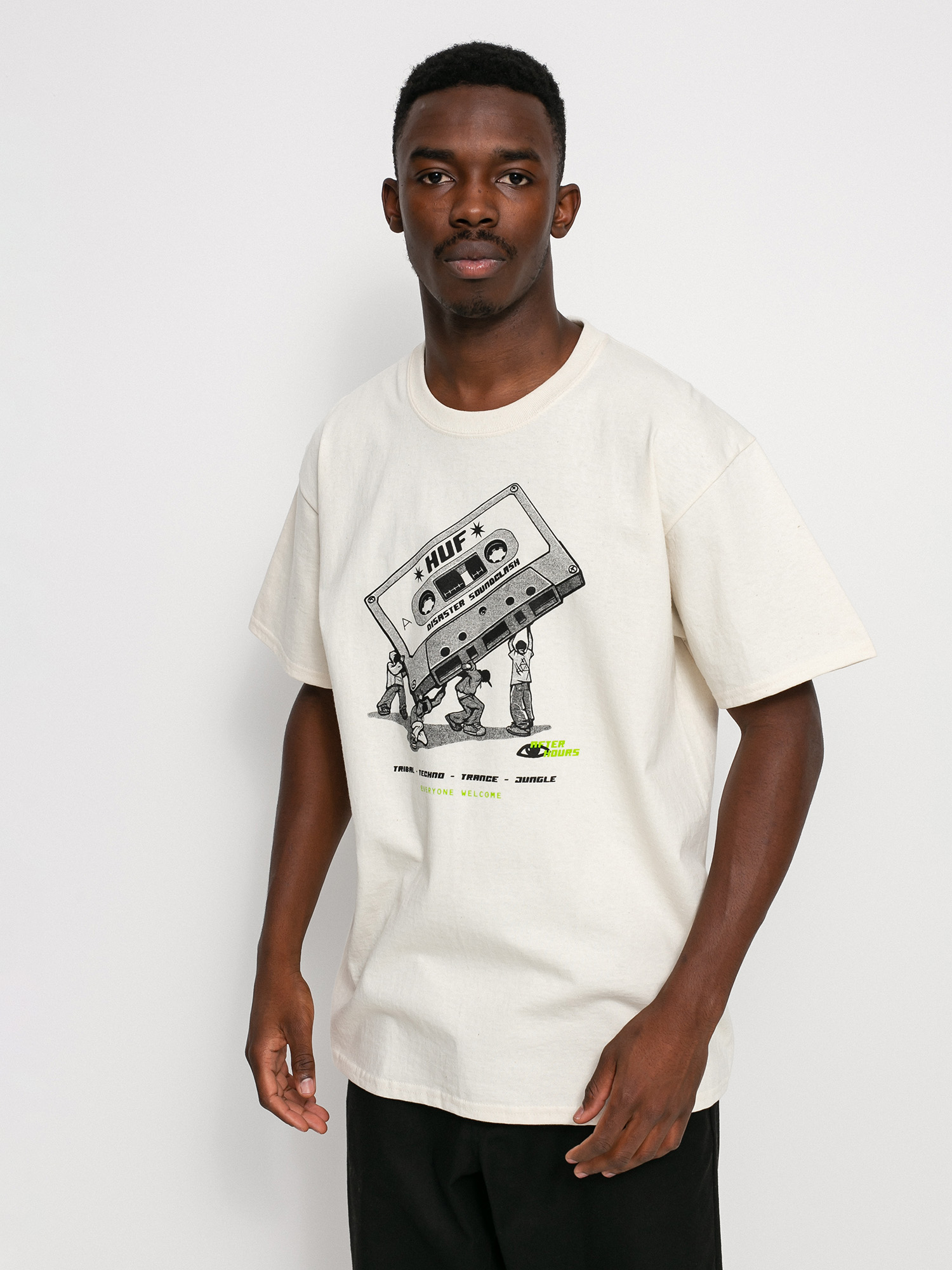 T-shirt HUF Soundclash (natural)