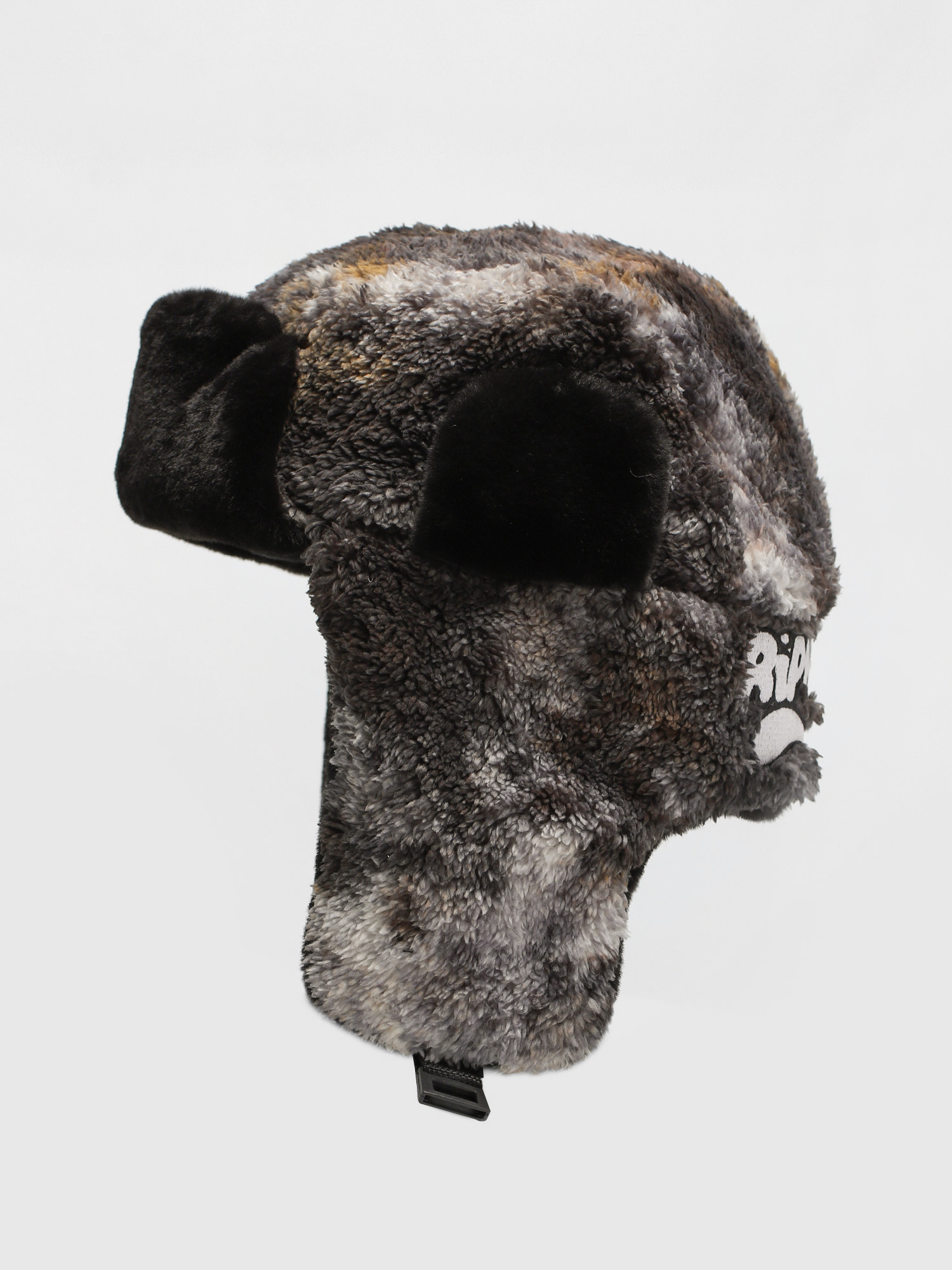 Czapka zimowa RipNDip Warped Sherpa Aviator (navy/mauve tie dye)