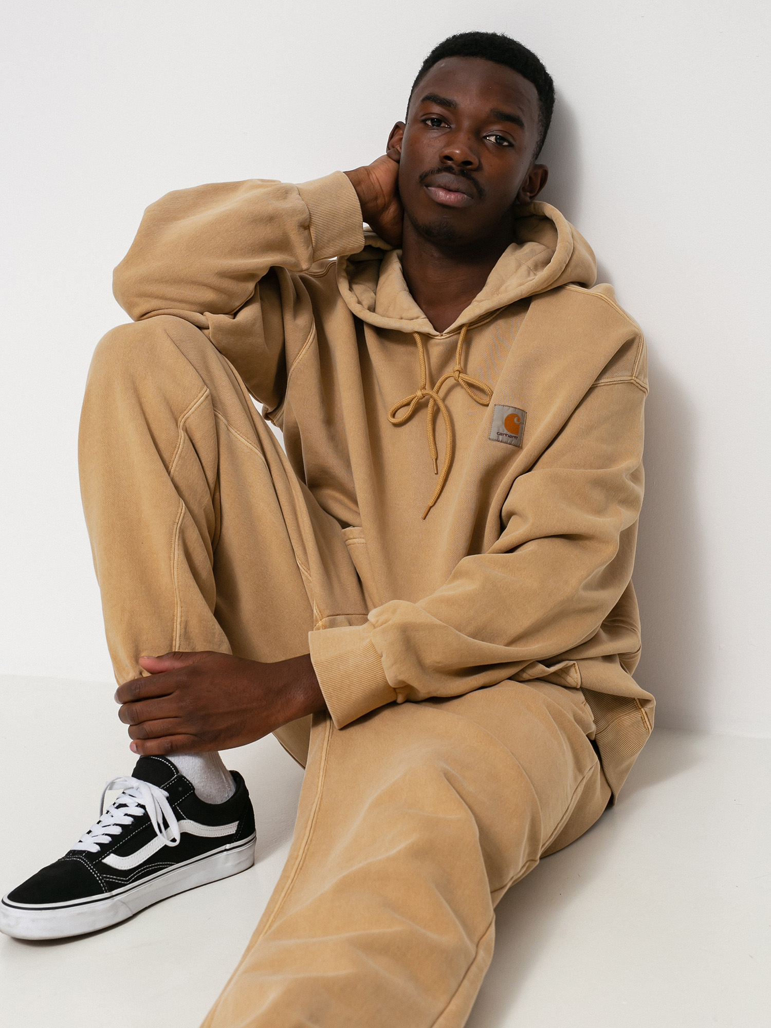 Bluza z kapturem Carhartt WIP Nelson HD (dusty h brown)