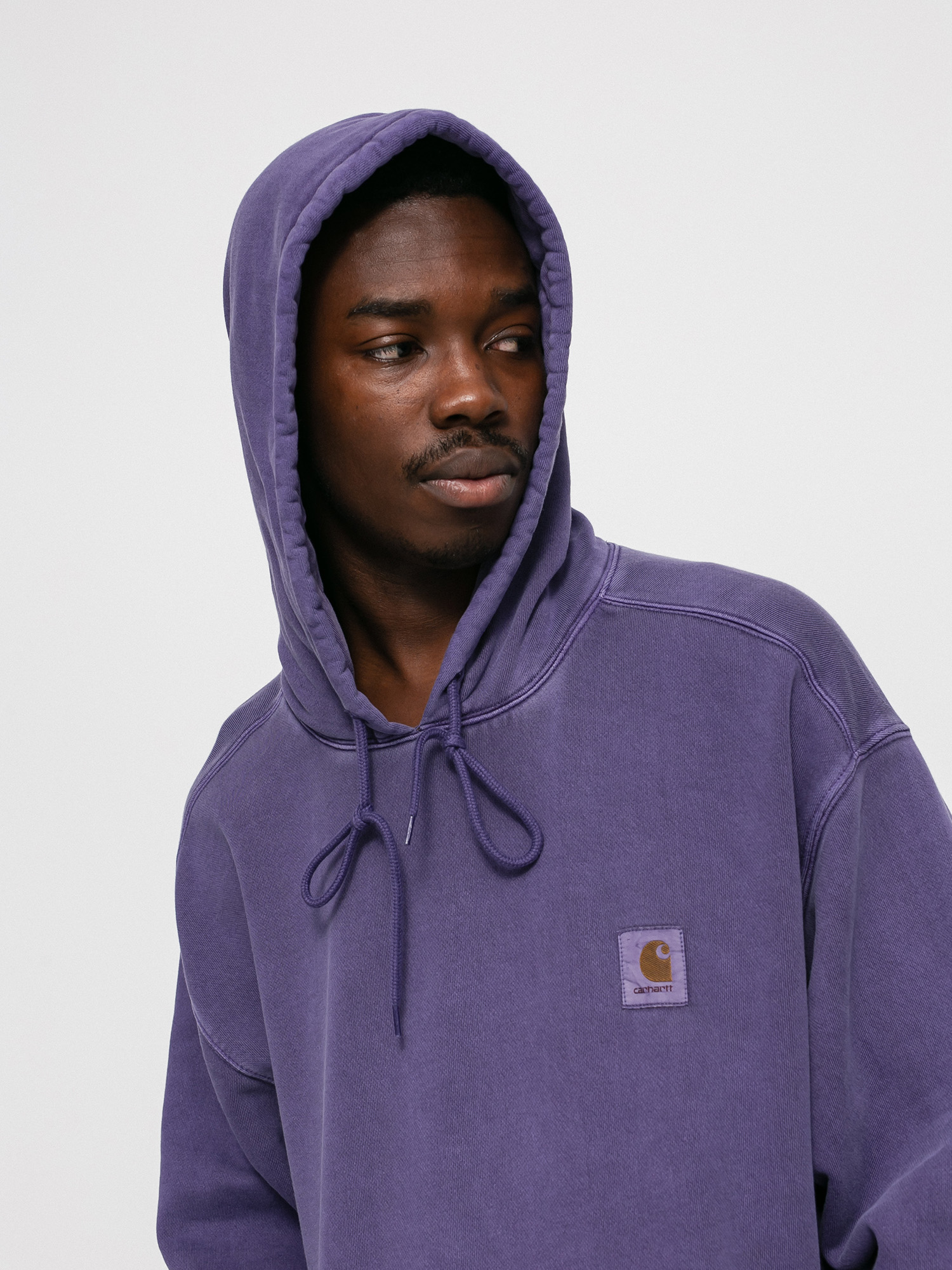 Bluza z kapturem Carhartt WIP Nelson HD (razzmic)