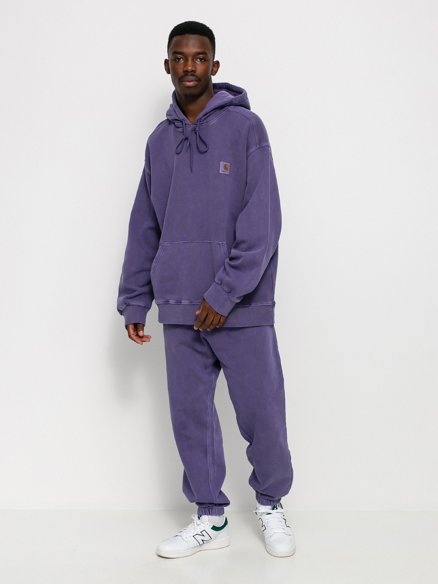 Bluza z kapturem Carhartt WIP Nelson HD (razzmic)