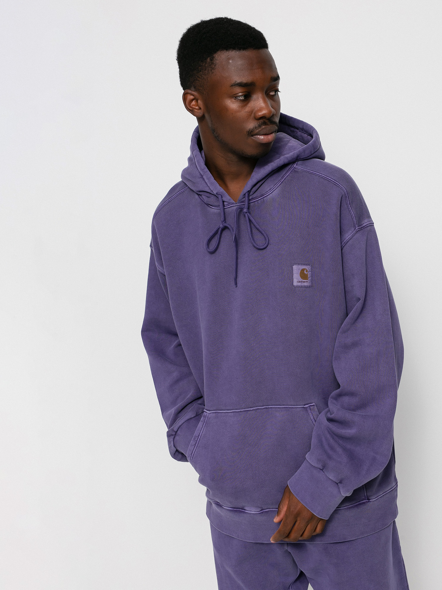 Bluza z kapturem Carhartt WIP Nelson HD (razzmic)