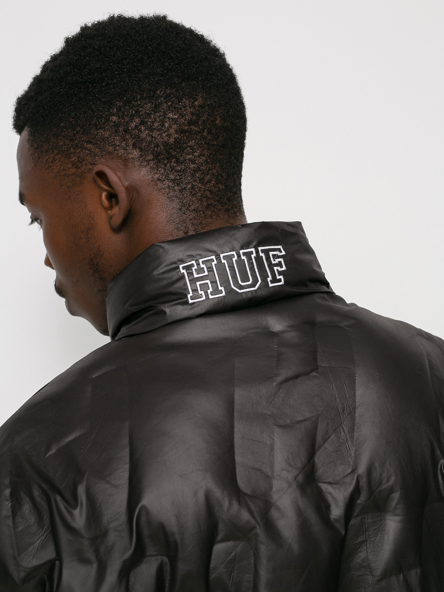 Kurtka HUF Monogram Puffer (black)