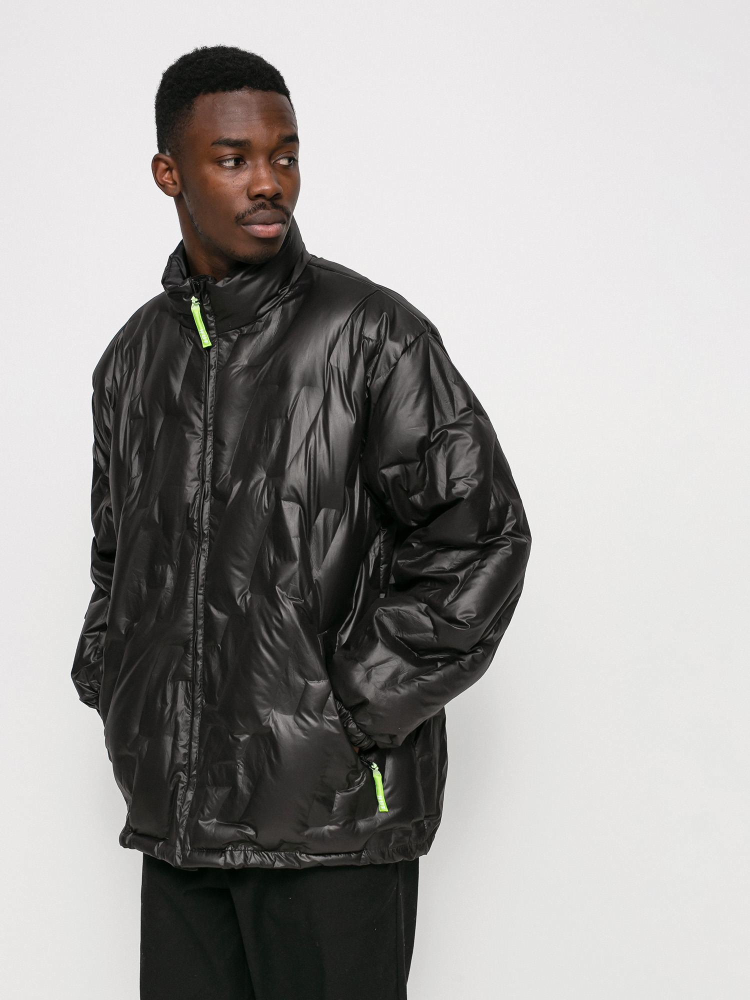 Kurtka HUF Monogram Puffer (black)