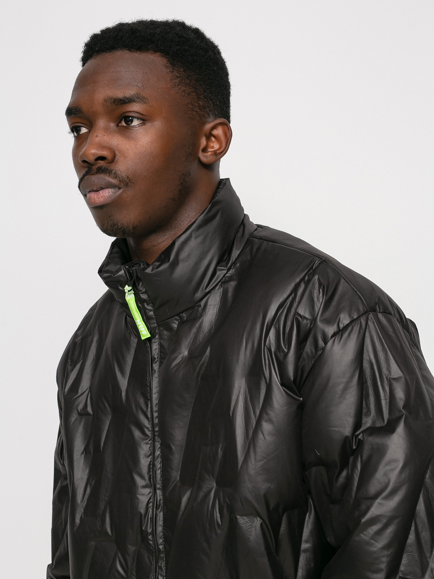 Kurtka HUF Monogram Puffer (black)