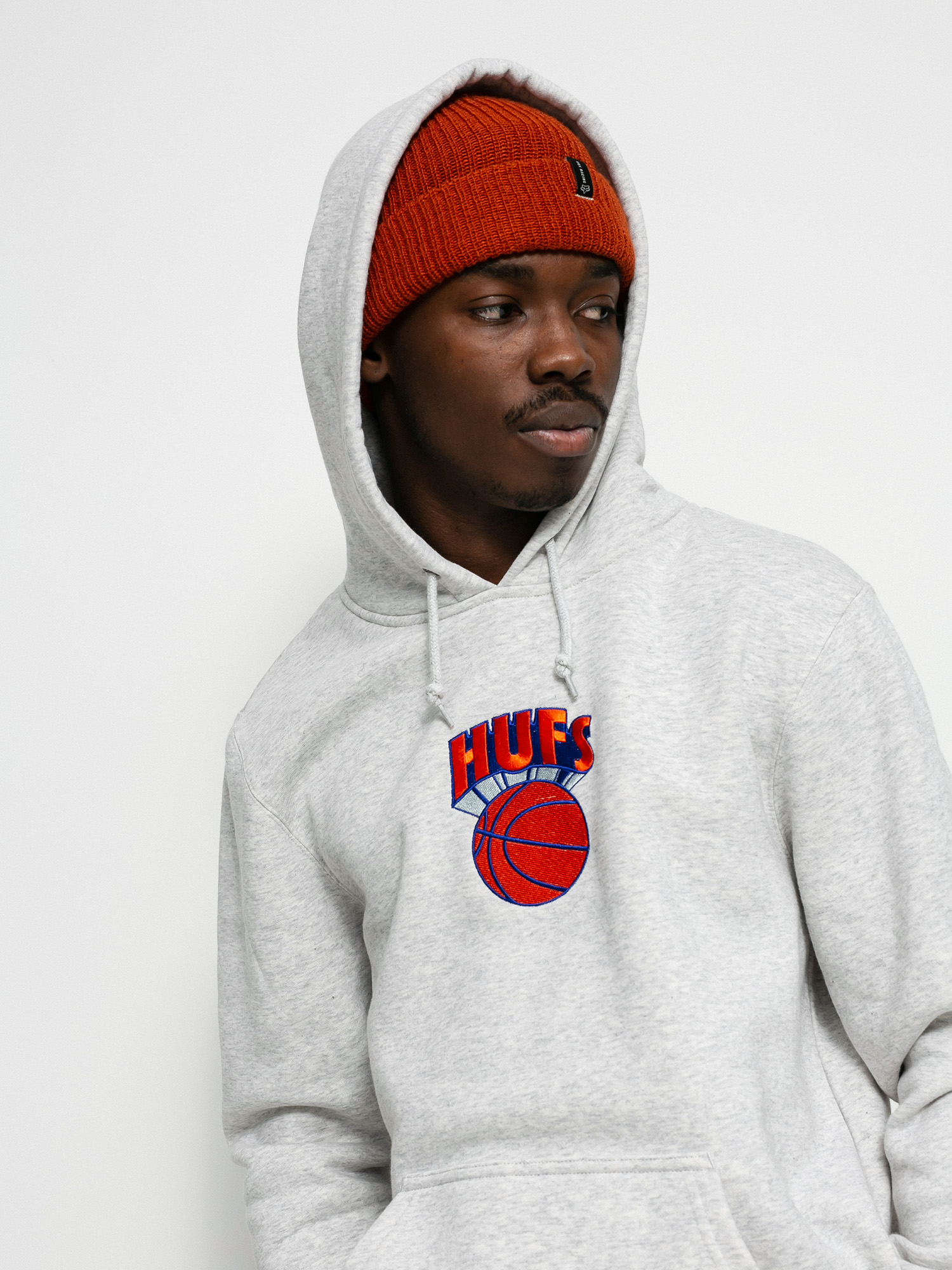 Bluza z kapturem HUF Eastern HD (athletic heather)