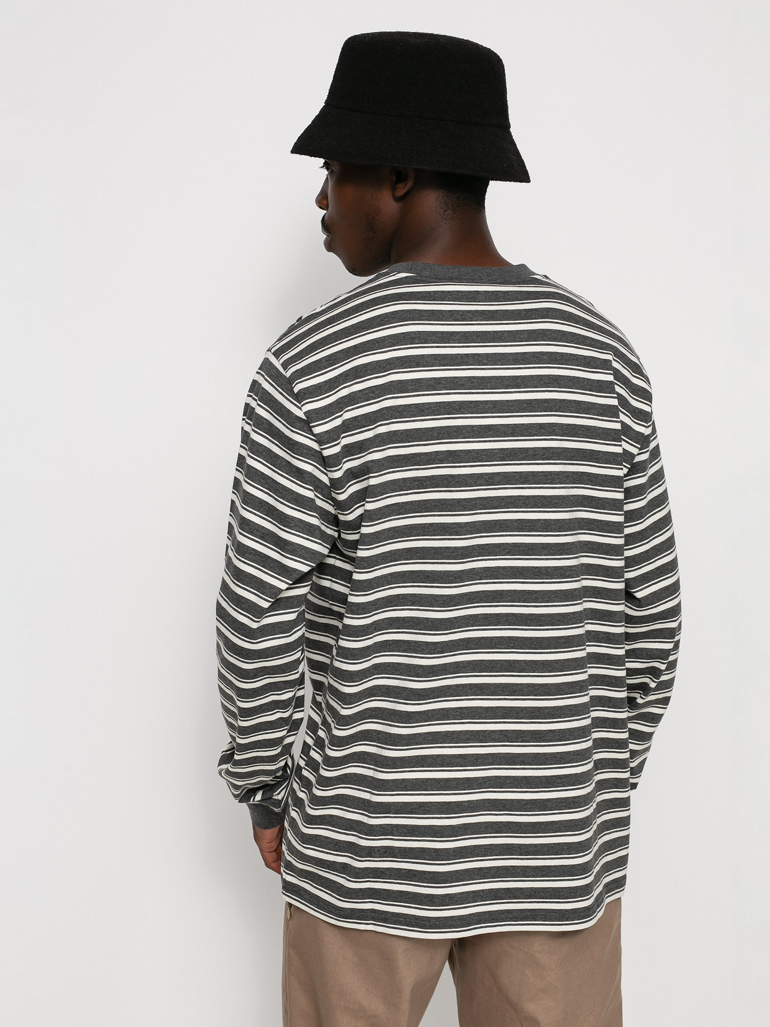 Longsleeve Carhartt WIP Gleeson (gleeson stripe/wax/stormcloud heather)