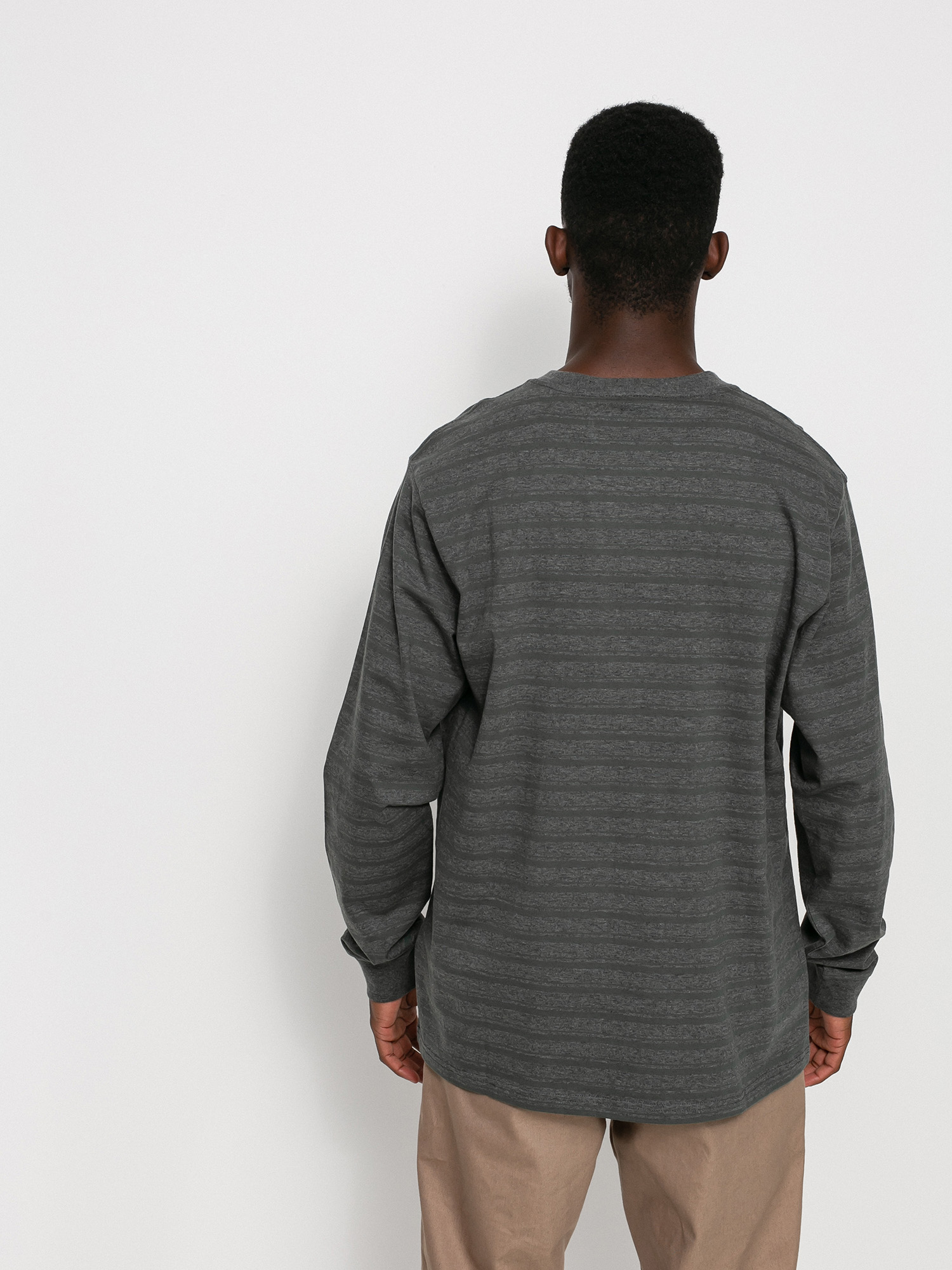 Longsleeve Carhartt WIP Gleeson (gleeson stripe/hemlock green/stormcloud heather)