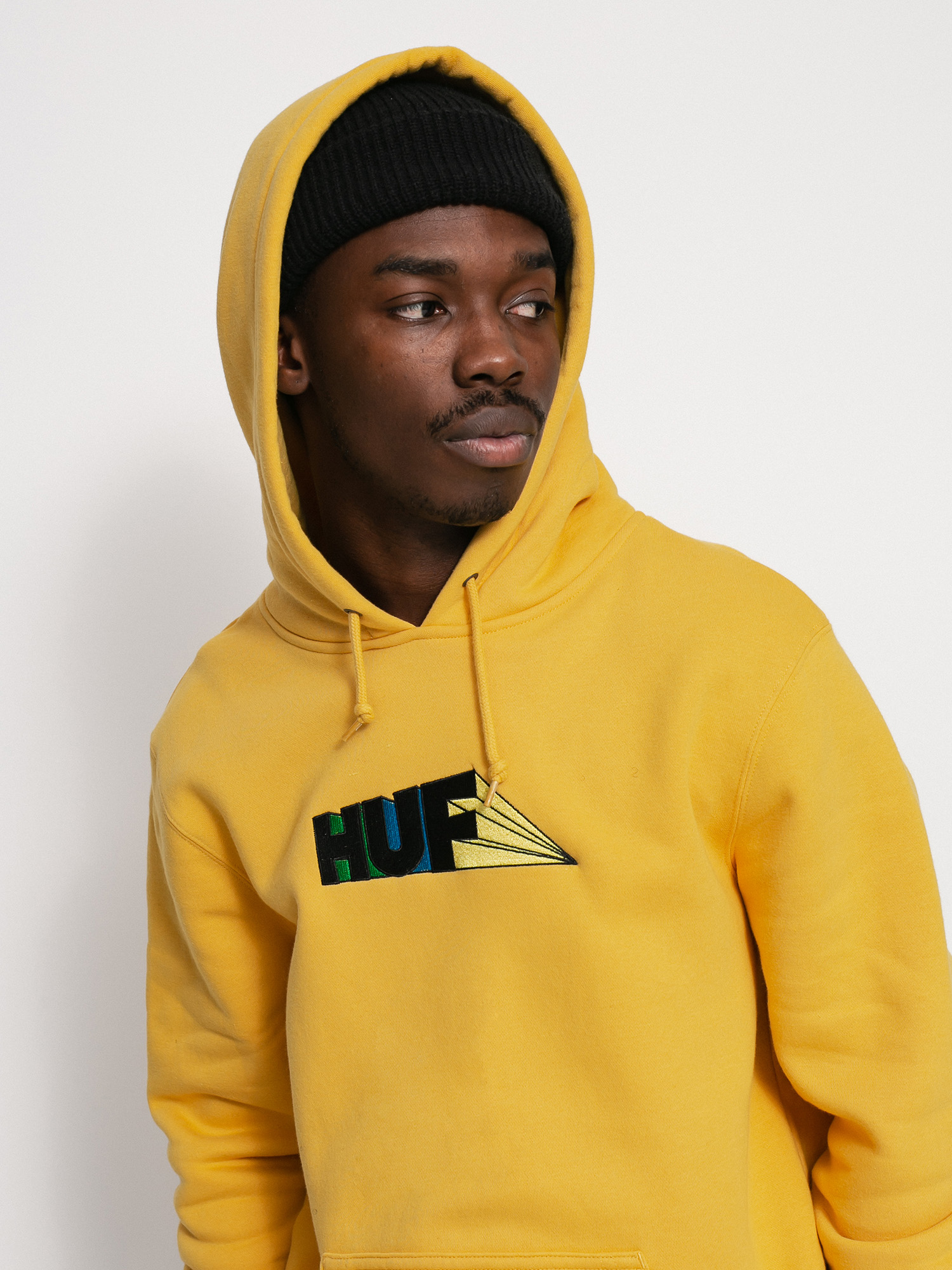 Bluza z kapturem HUF Spectrum HD (golden)