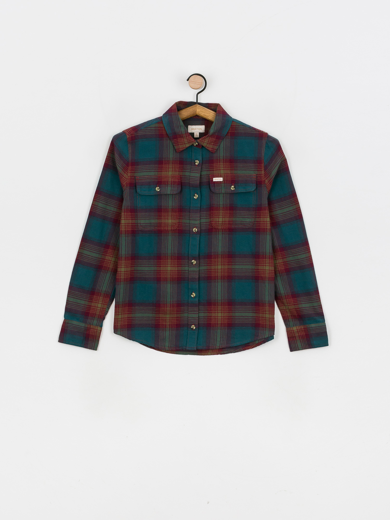 Koszula Brixton Bowery Stt Flannel Ls Wmn (atlantic deep)