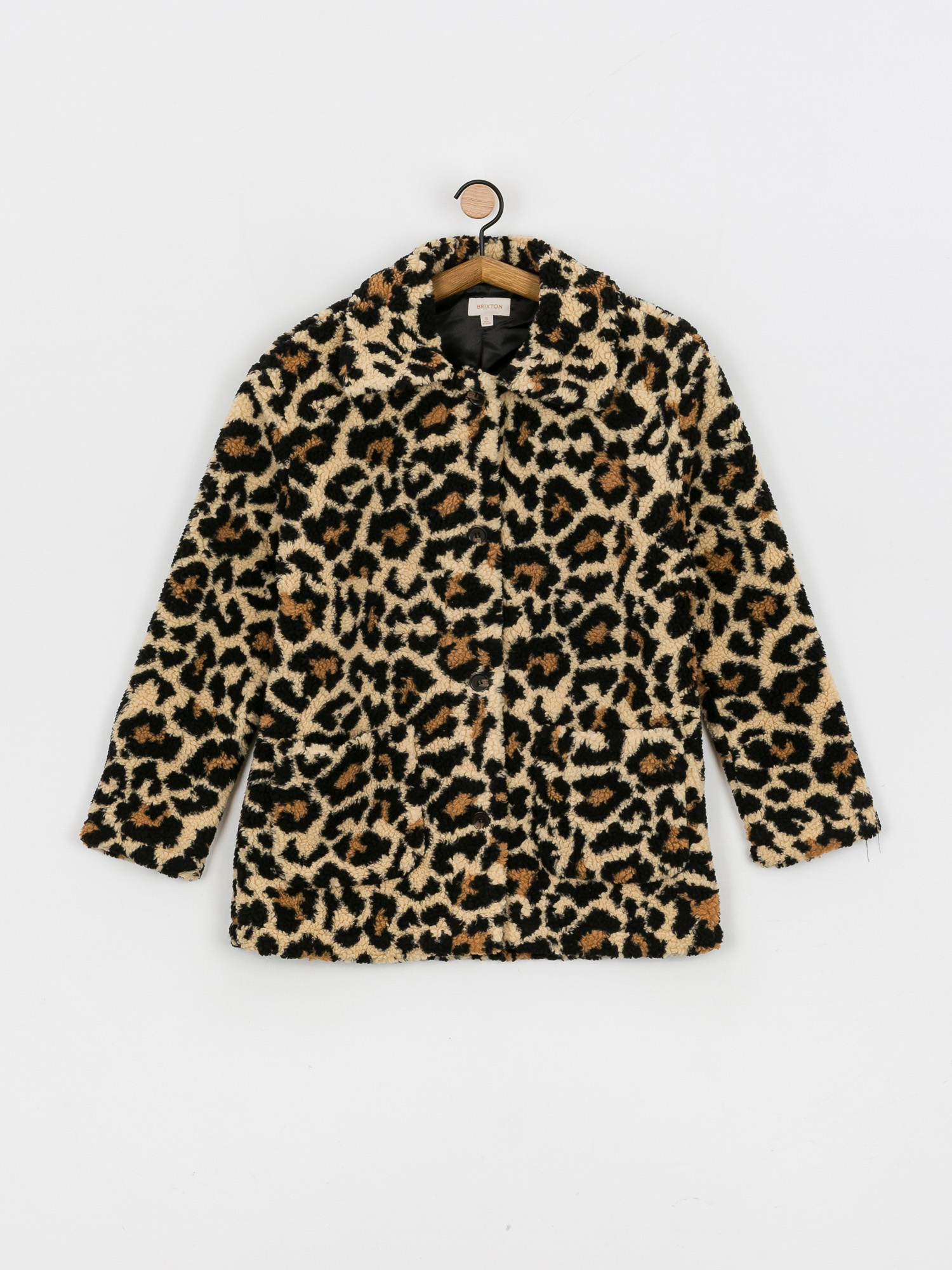 Kurtka Brixton Bern Coat Wmn (leopard)