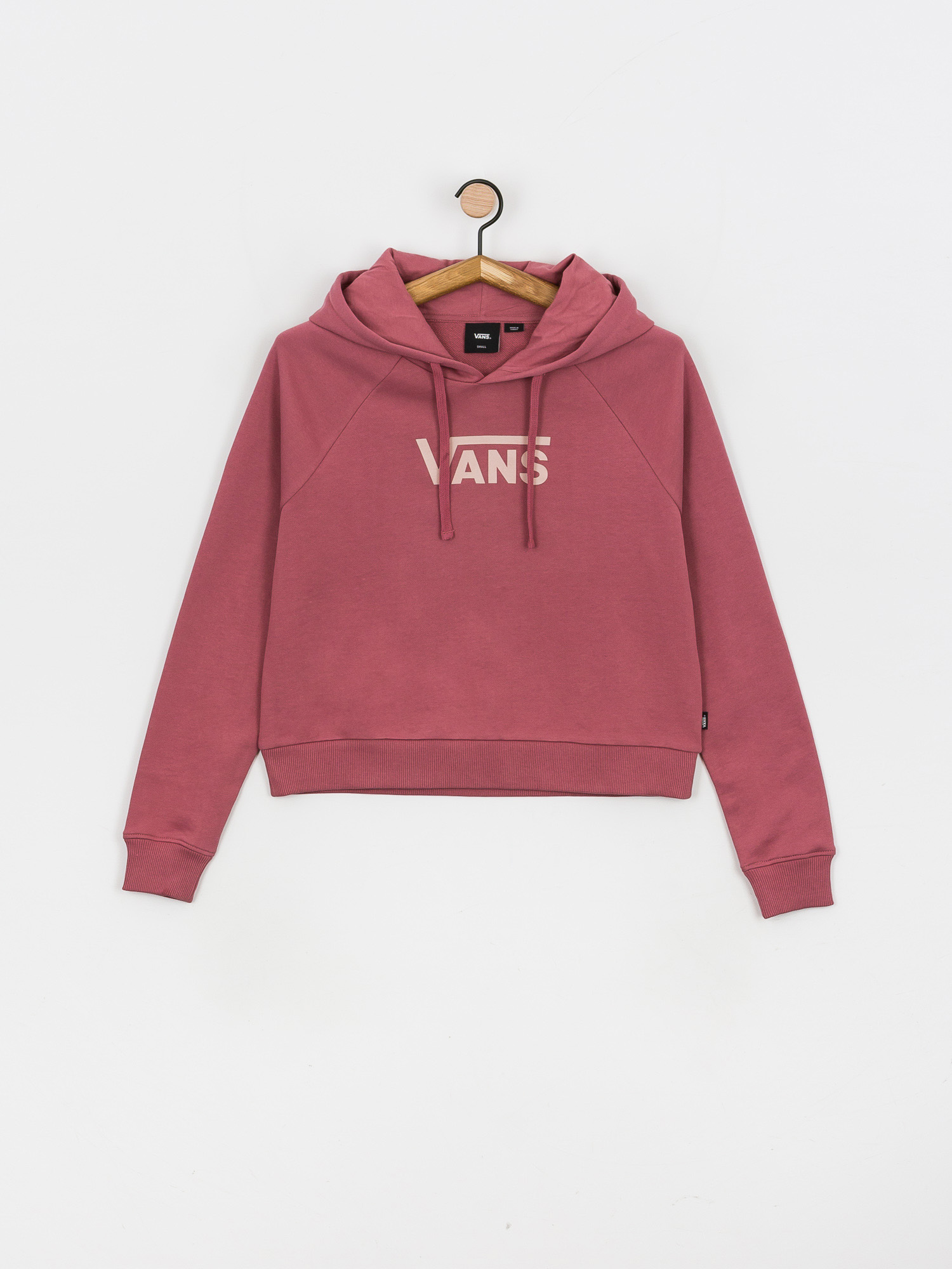 Bluza z kapturem Vans Flying V Boxy HD Wmn (deco rose)