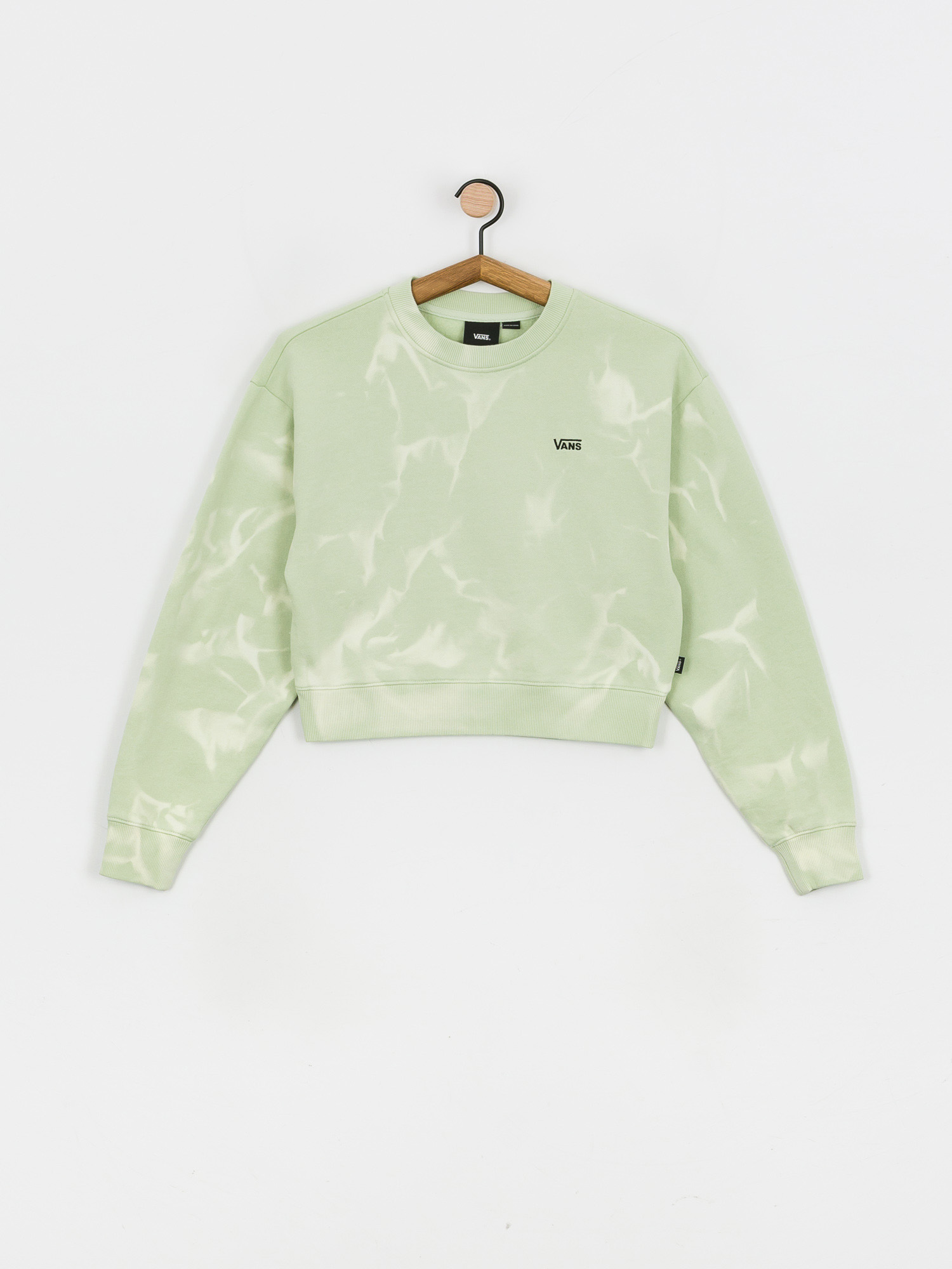 Bluza Vans Water Wash Crop Wmn (celadon green)