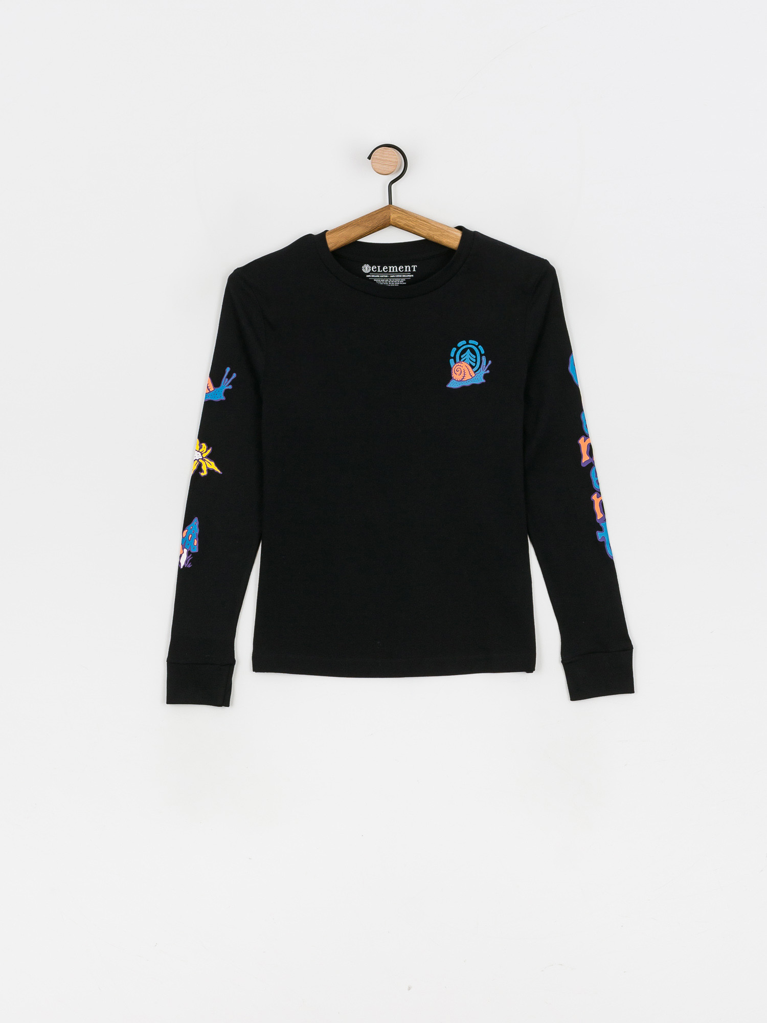 Longsleeve Element Karvel Wmn (flint black)