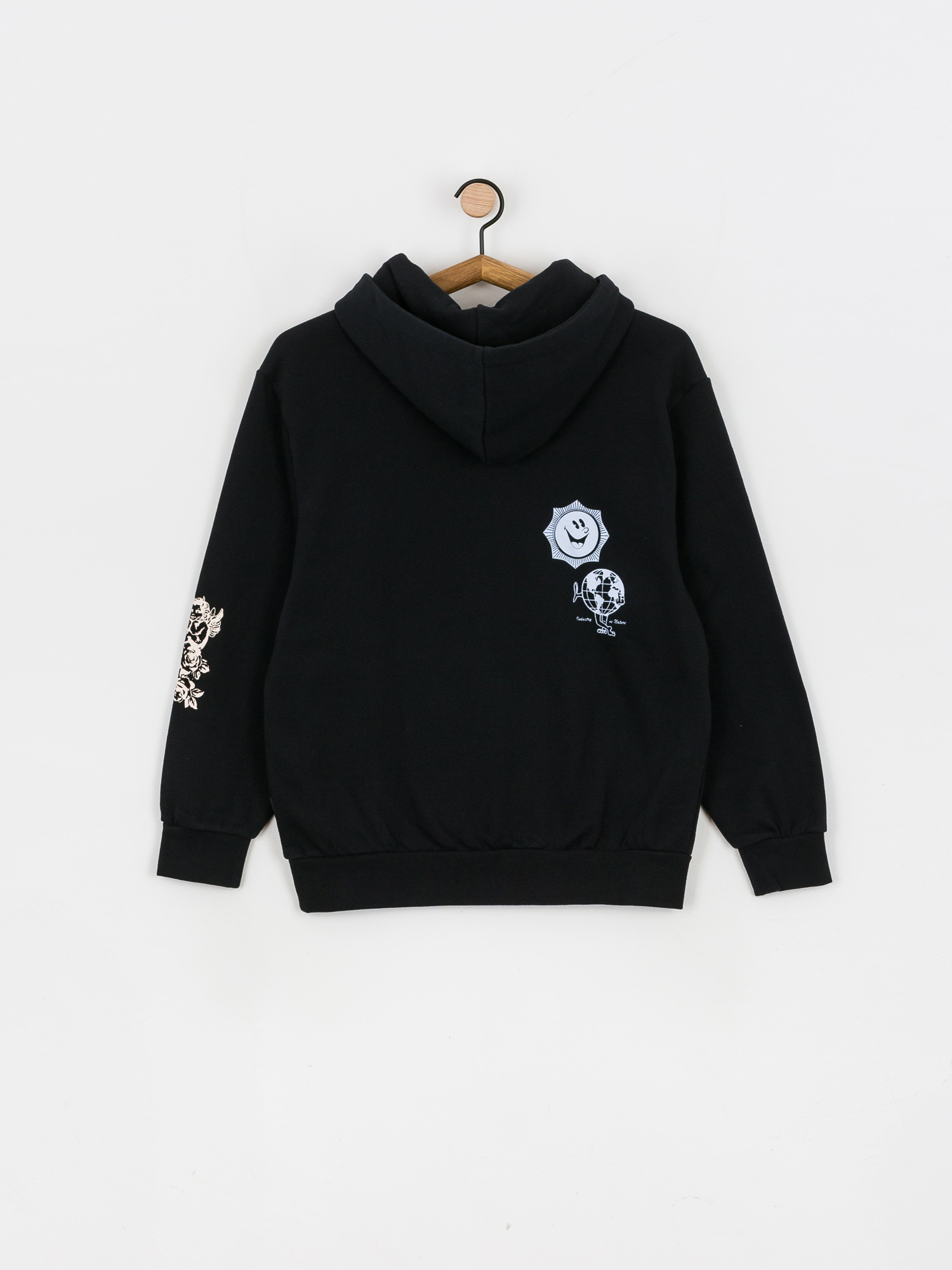 Bluza z kapturem RVCA Mash Up HD Wmn (black)