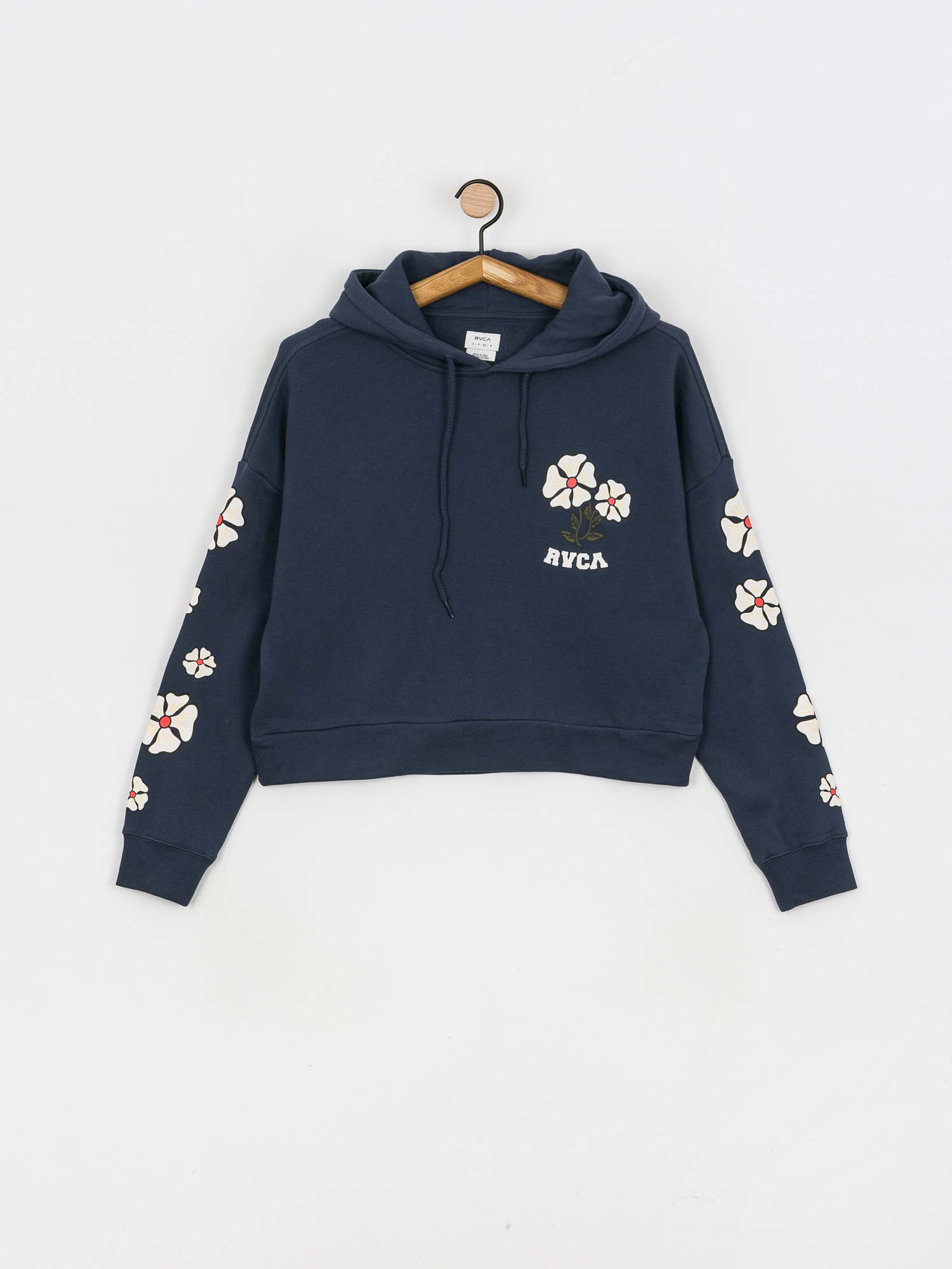 Bluza z kapturem RVCA Soft At Heart HD Wmn (moody blue)