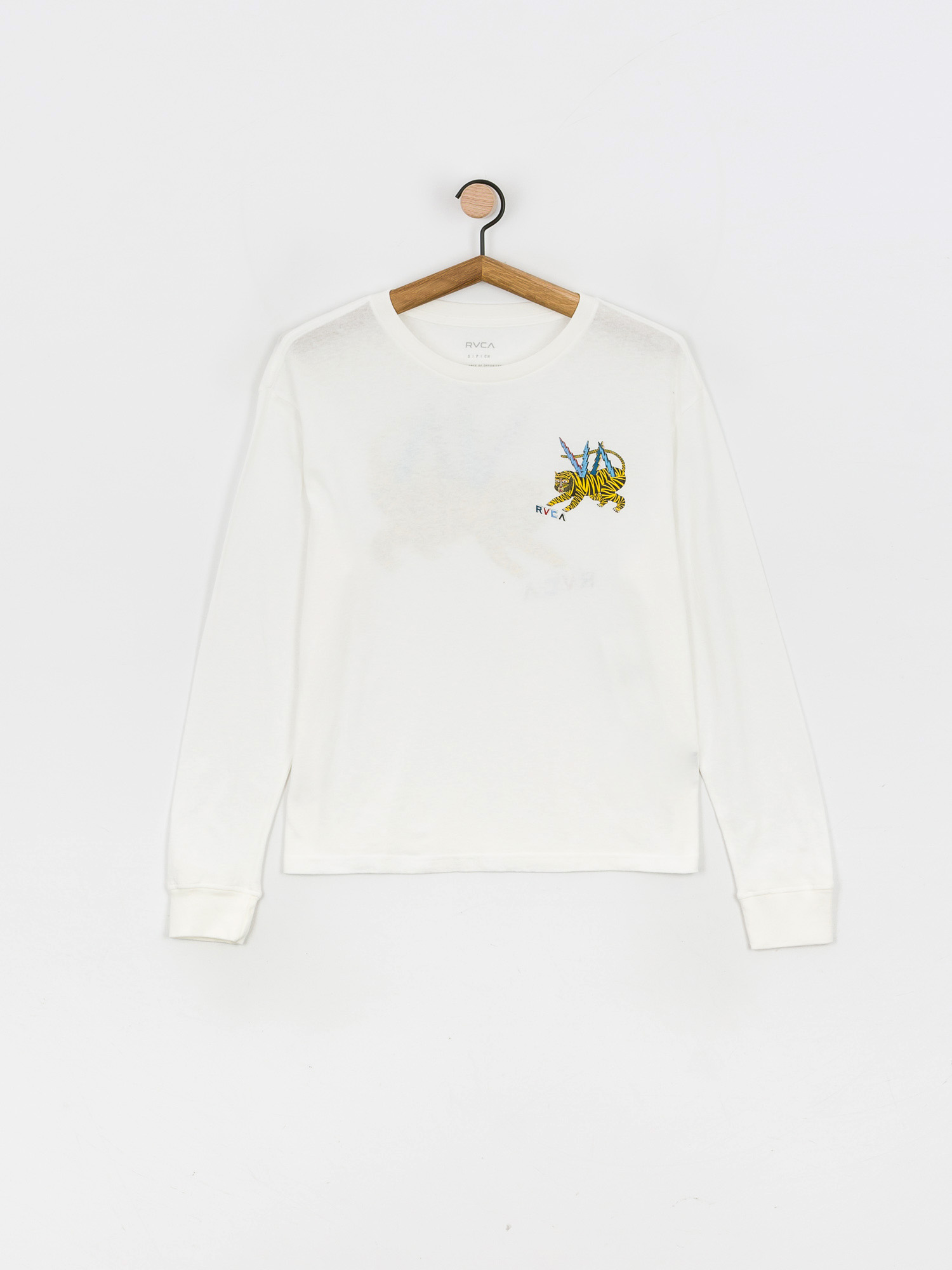 Longsleeve RVCA Leines Tiger Wmn (vintage white)