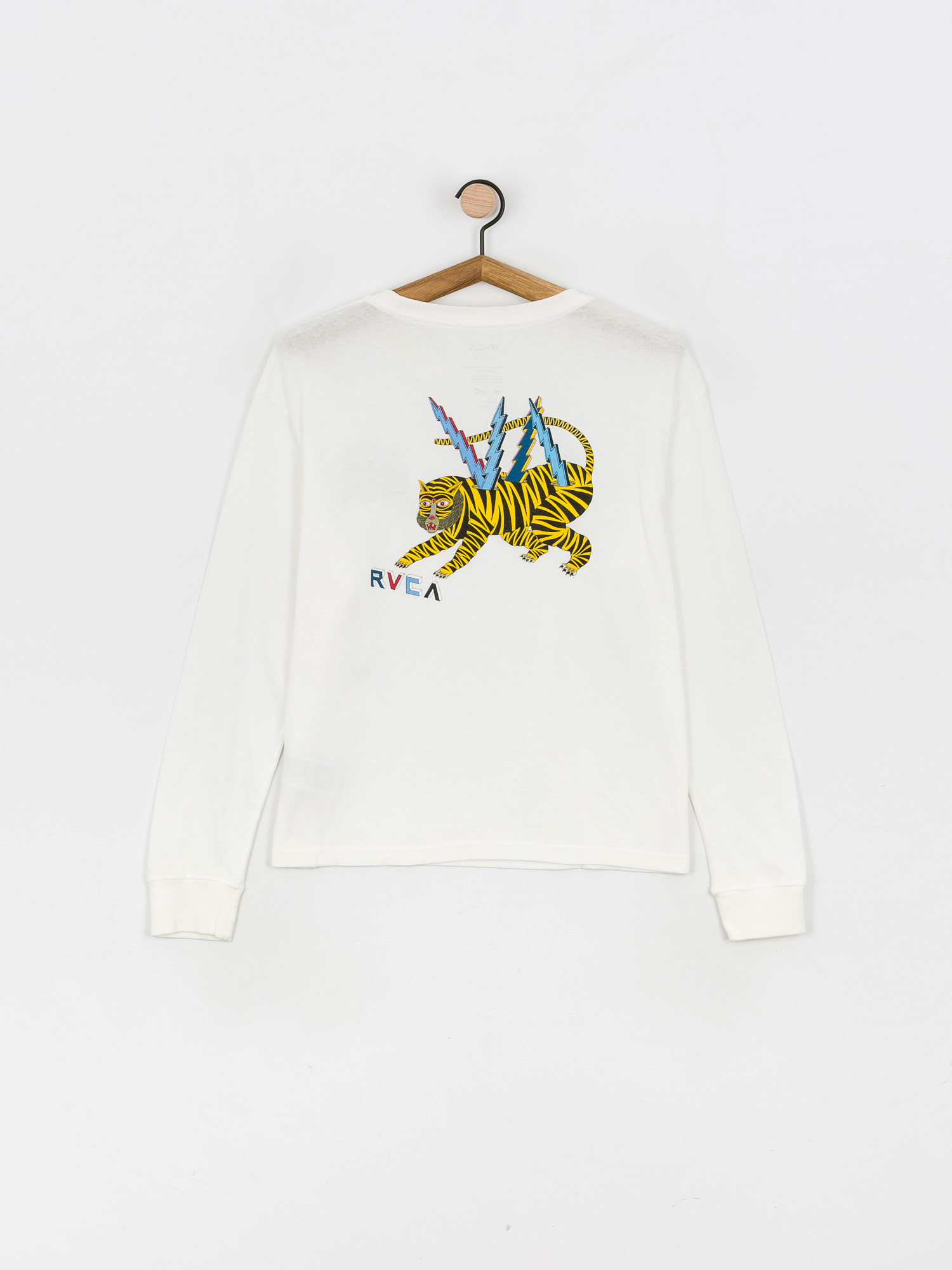 Longsleeve RVCA Leines Tiger Wmn (vintage white)