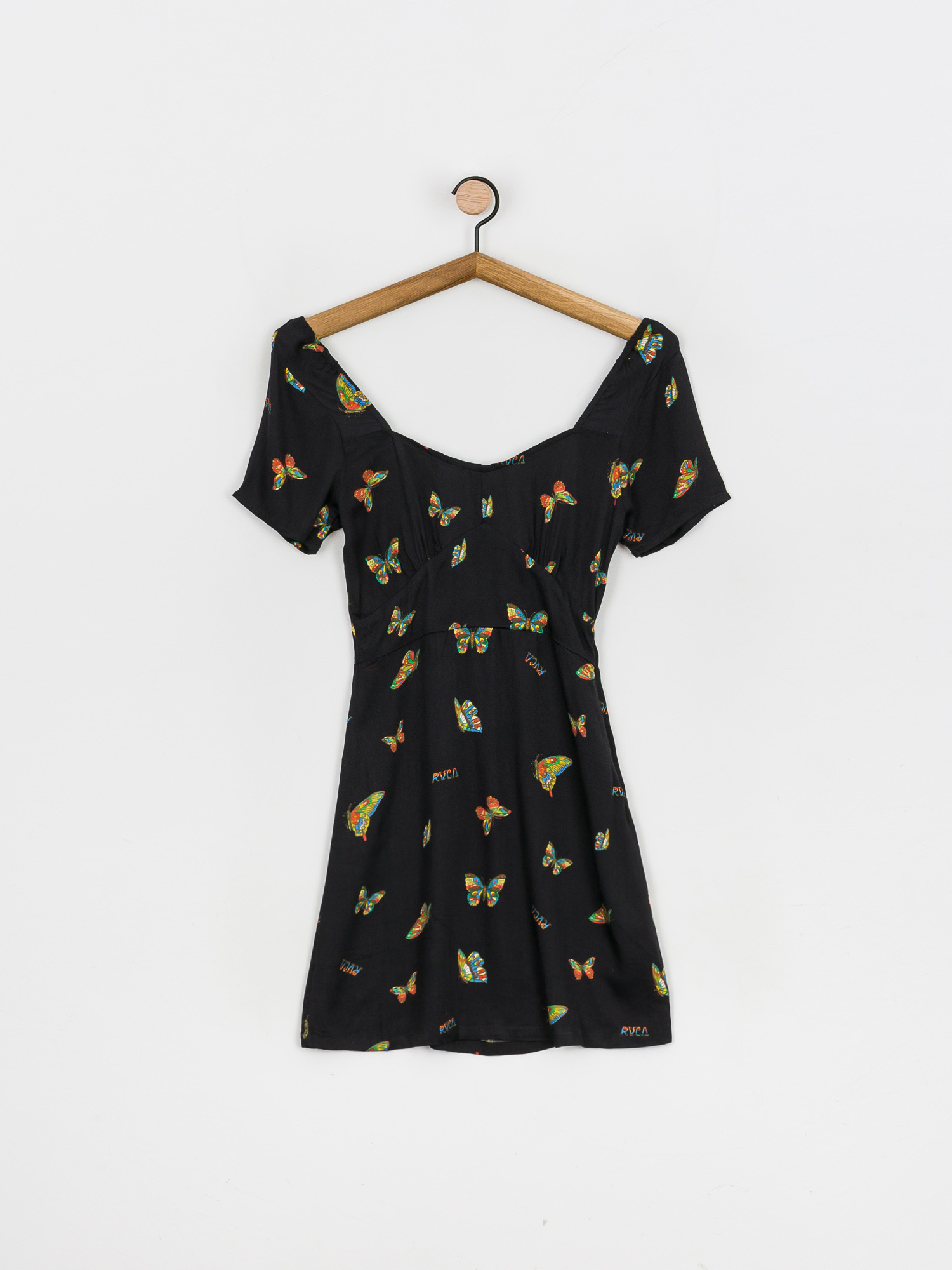 Sukienka RVCA Flutter Fenced Wmn (black)