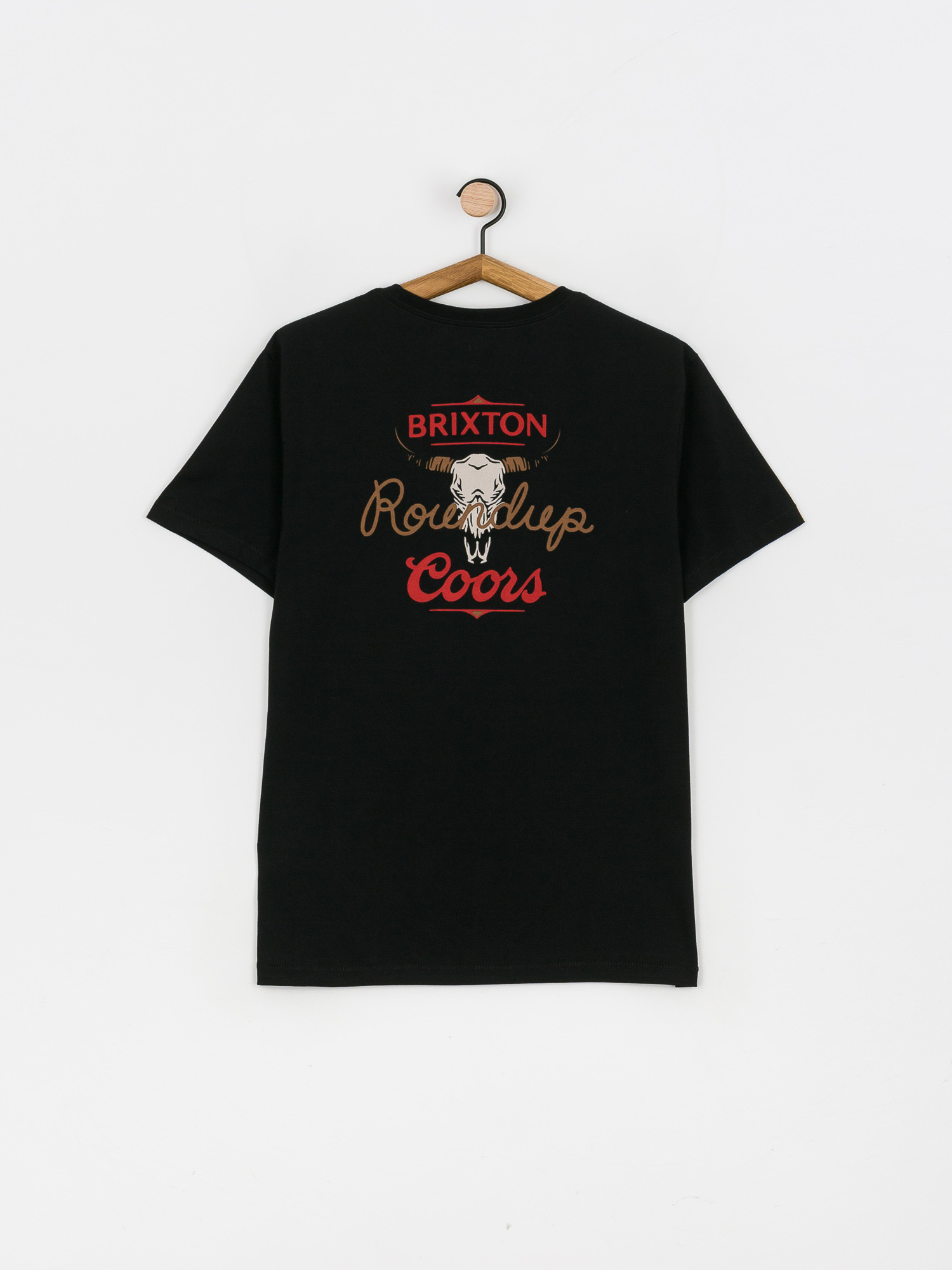 T-shirt Brixton Coors Roundup Tlrt (black)